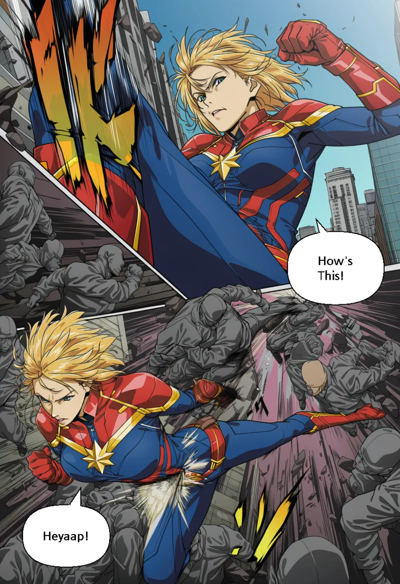 [Someday 8]JUSTICE TAKEN ~ Heyday of Evil[English] (AI Generated) Page 9