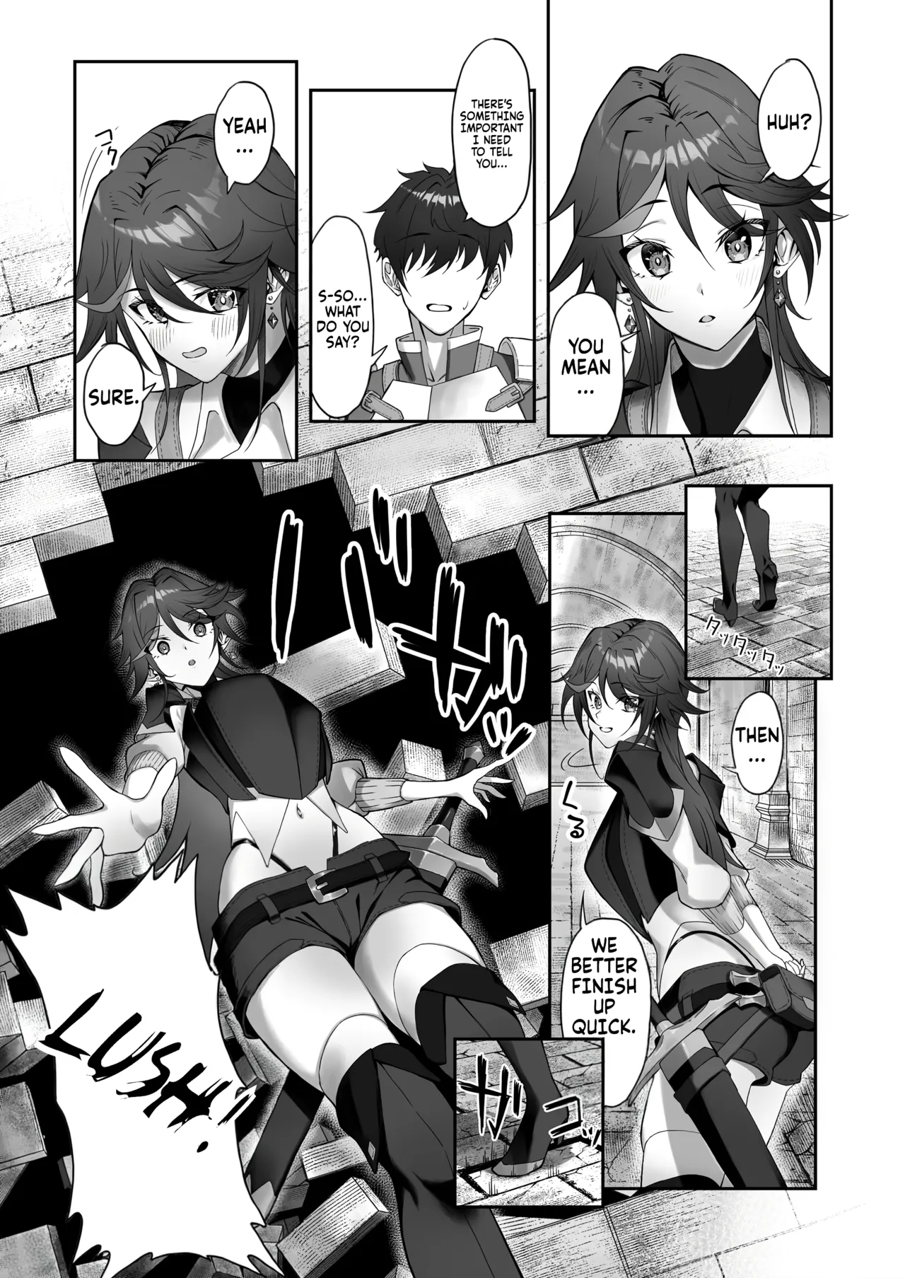 [Dekai Buki wa Roman (Tekkai Blade)]Inmon o Fuyo Sareta kara Goblin o Tsukatta Hanashi | The tale of how I got a lewd crest and used a goblin because of it![English] [Fallen Games] Page 5