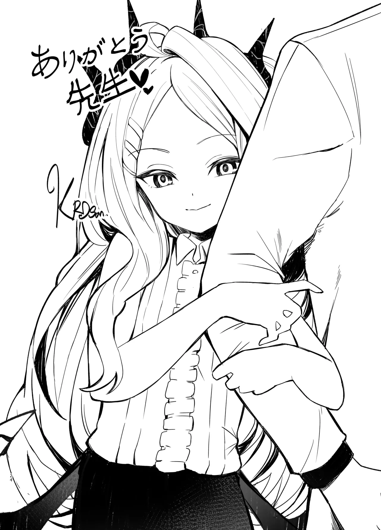 [Thai Doujinshi Doukoukai (KRDsan)]Hina Iinchou no Kyuukei Jikan(Blue Archive) [Digital] Page 24