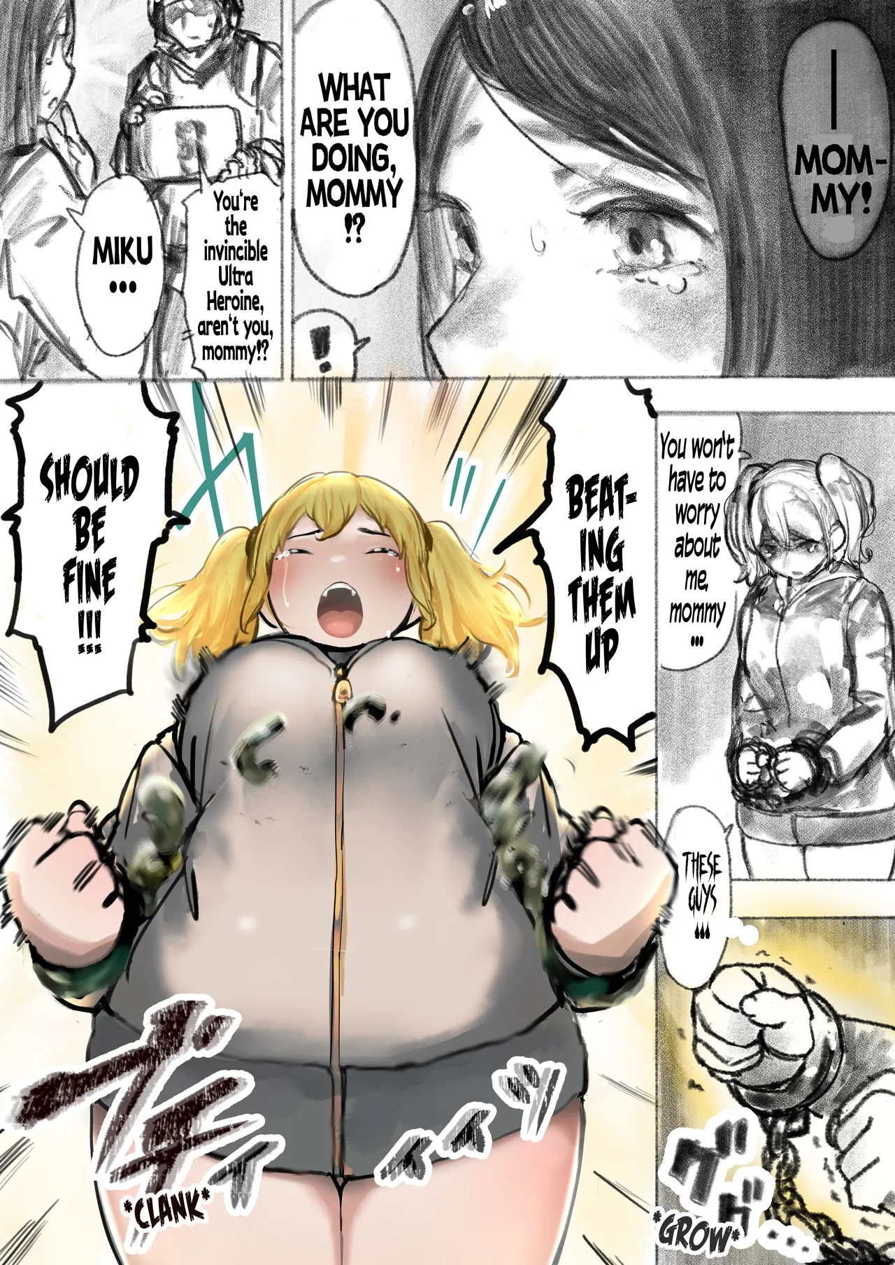 [Uru]Kyodai Oyako | The Giant Mother-Daughter Duo(Ongoing) [English] Page 38
