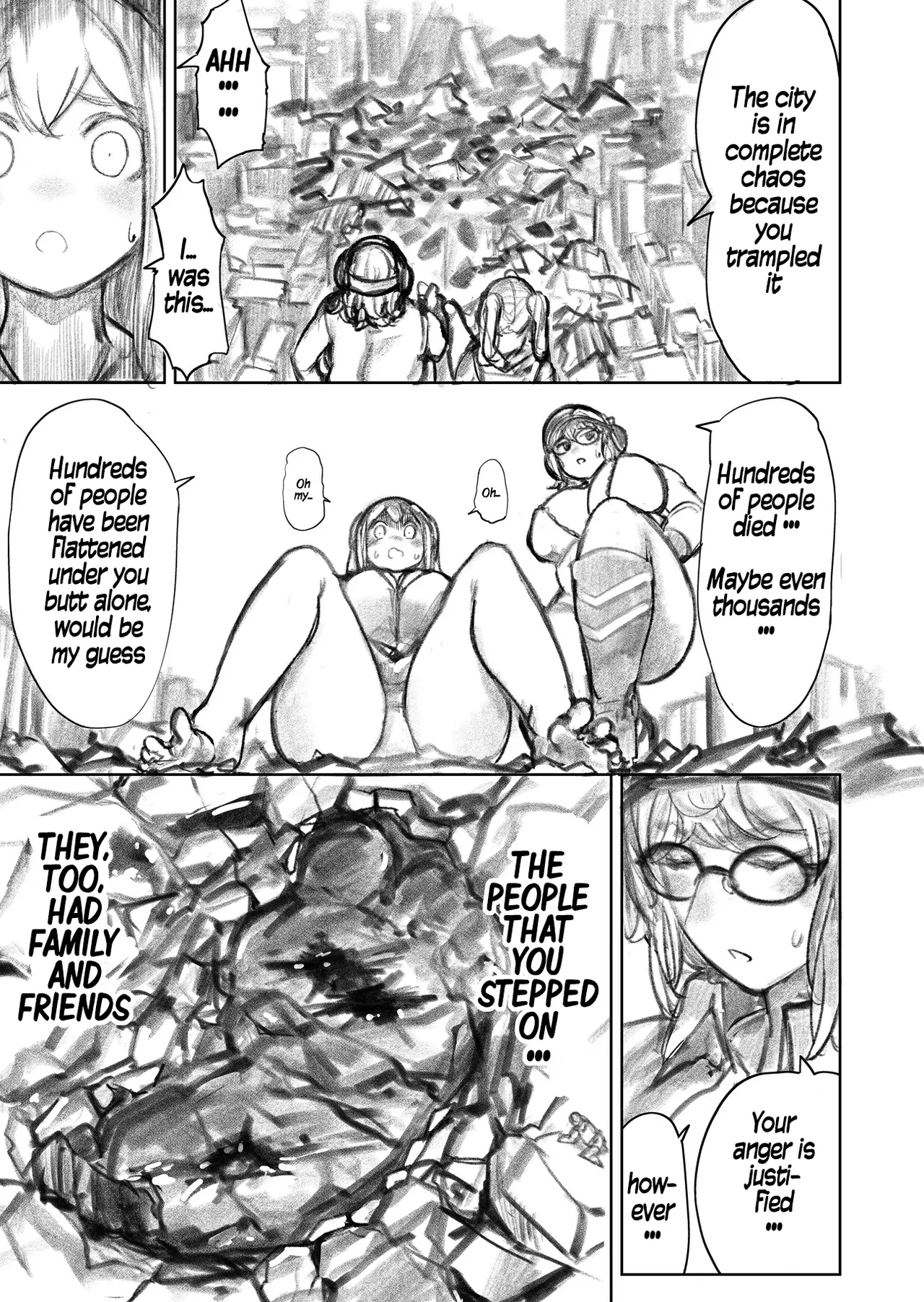 [Uru]Kyodai Oyako | The Giant Mother-Daughter Duo(Ongoing) [English] Page 77
