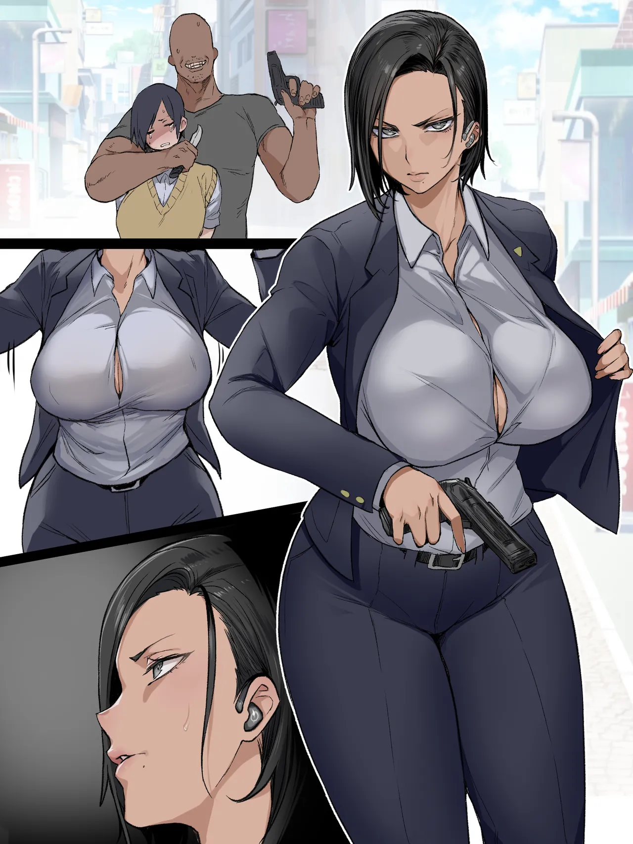 [Yesman]路上で全裸にされ無様にガニ股チン媚びさせられるエリート刑事 Page 20