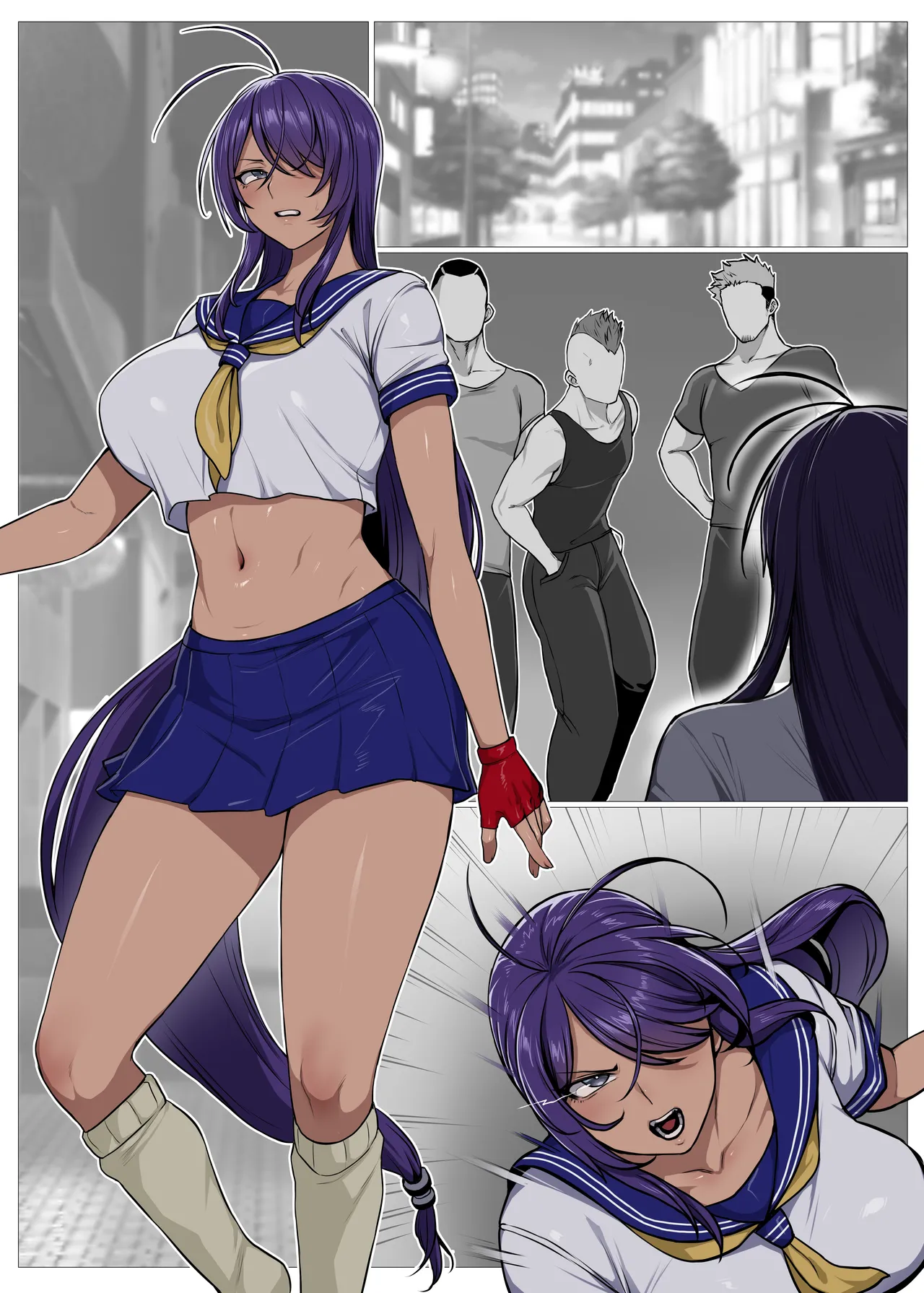 [Yesman]関羽 媚薬で堕とされ肉便器に…♥(一騎当千) Page 8
