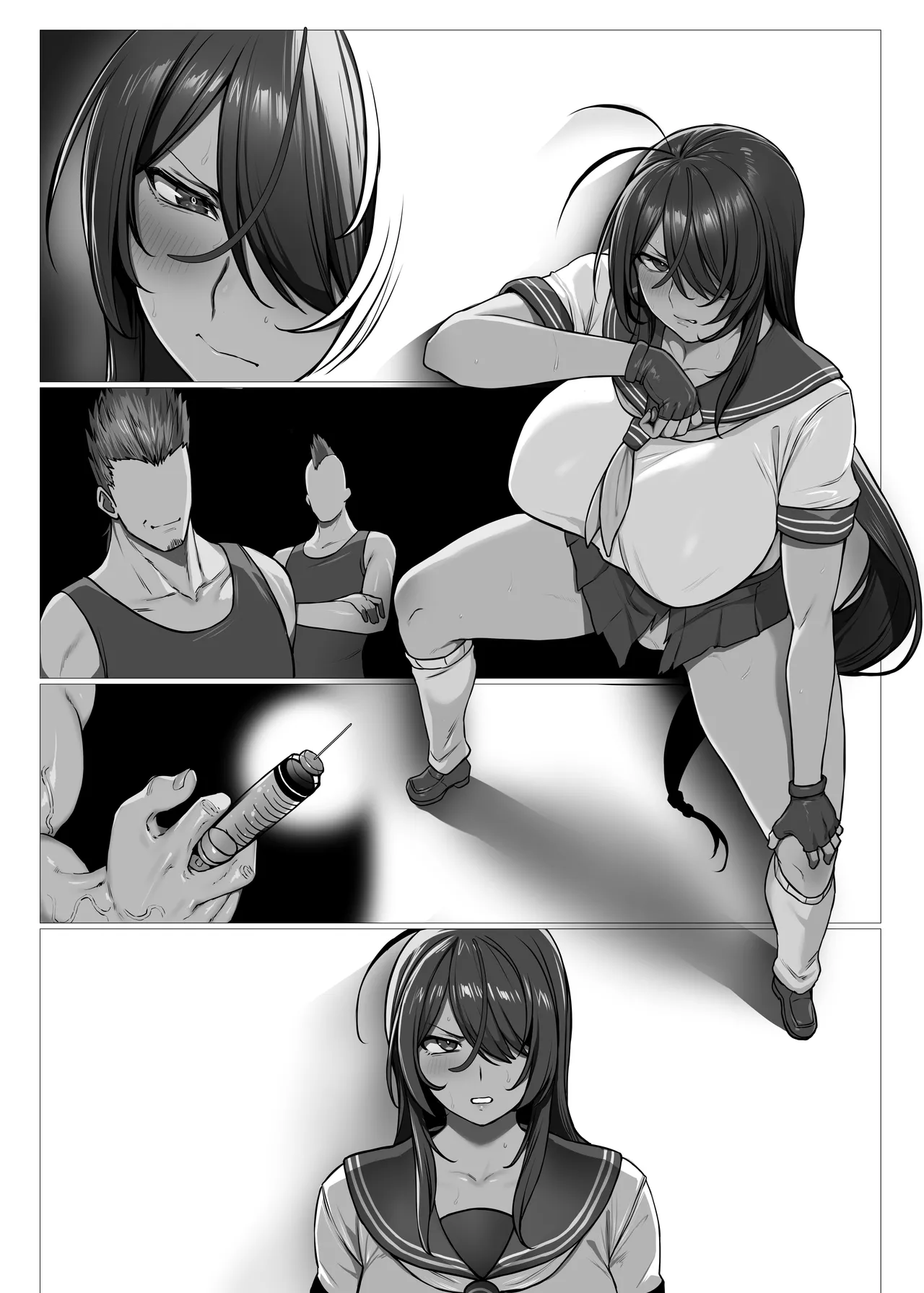 [Yesman]関羽 媚薬で堕とされ肉便器に…♥(一騎当千) Page 9