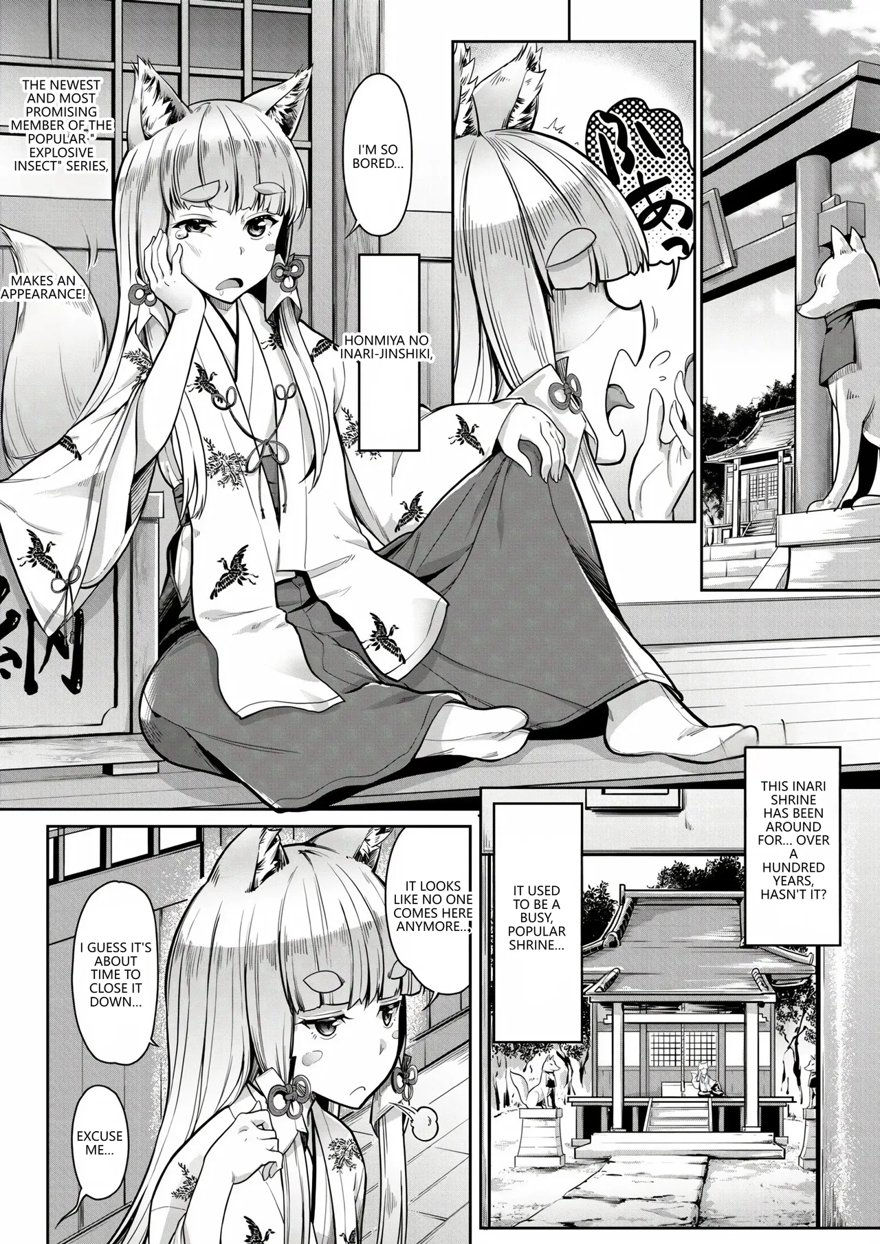 [Misaki Tokinobu]OINARISAMANI SANPAI(COMIC Mugen Tensei 2021-06) [English] [VGT13]  [Digital] Page 1