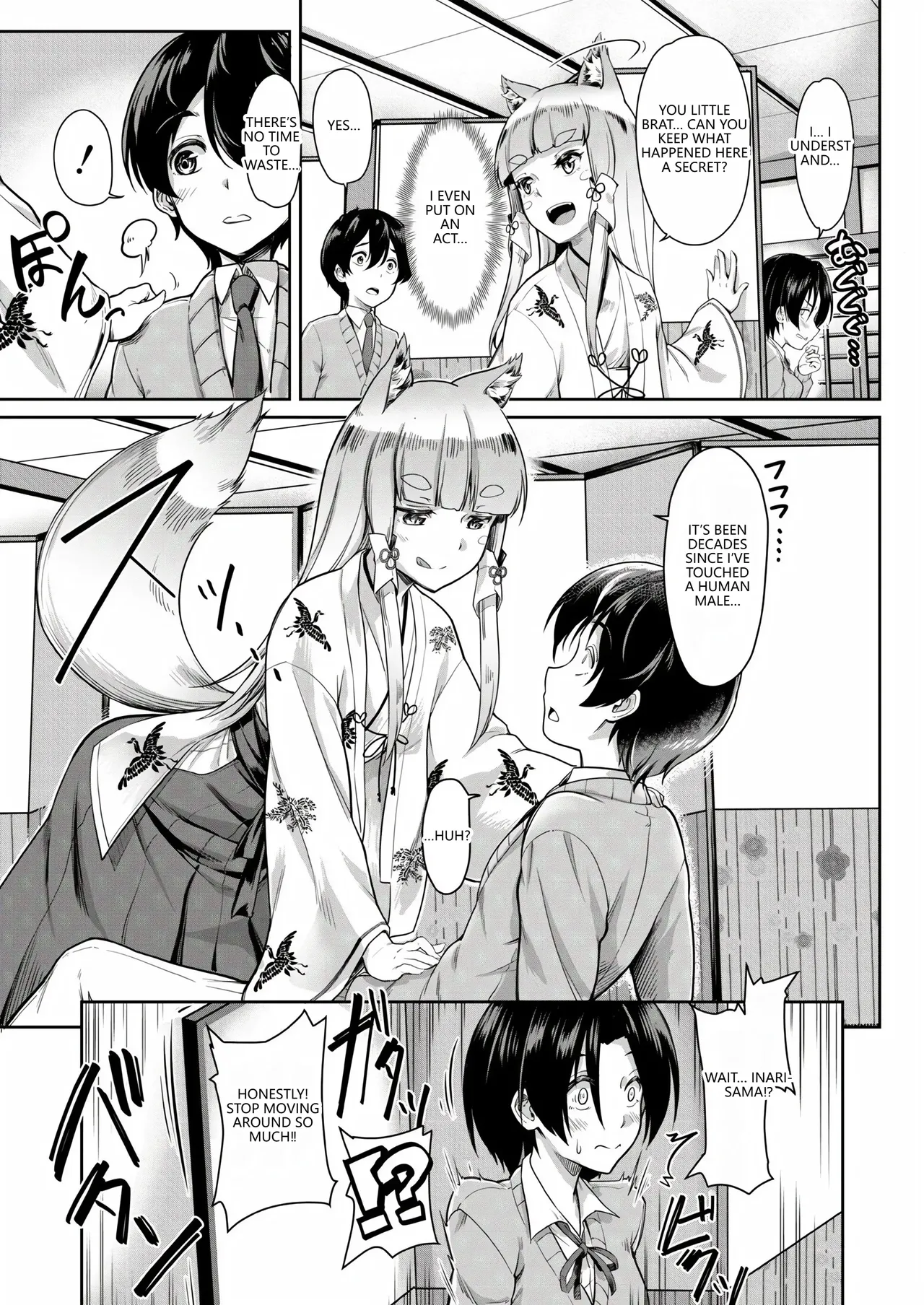 [Misaki Tokinobu]OINARISAMANI SANPAI(COMIC Mugen Tensei 2021-06) [English] [VGT13]  [Digital] Page 8