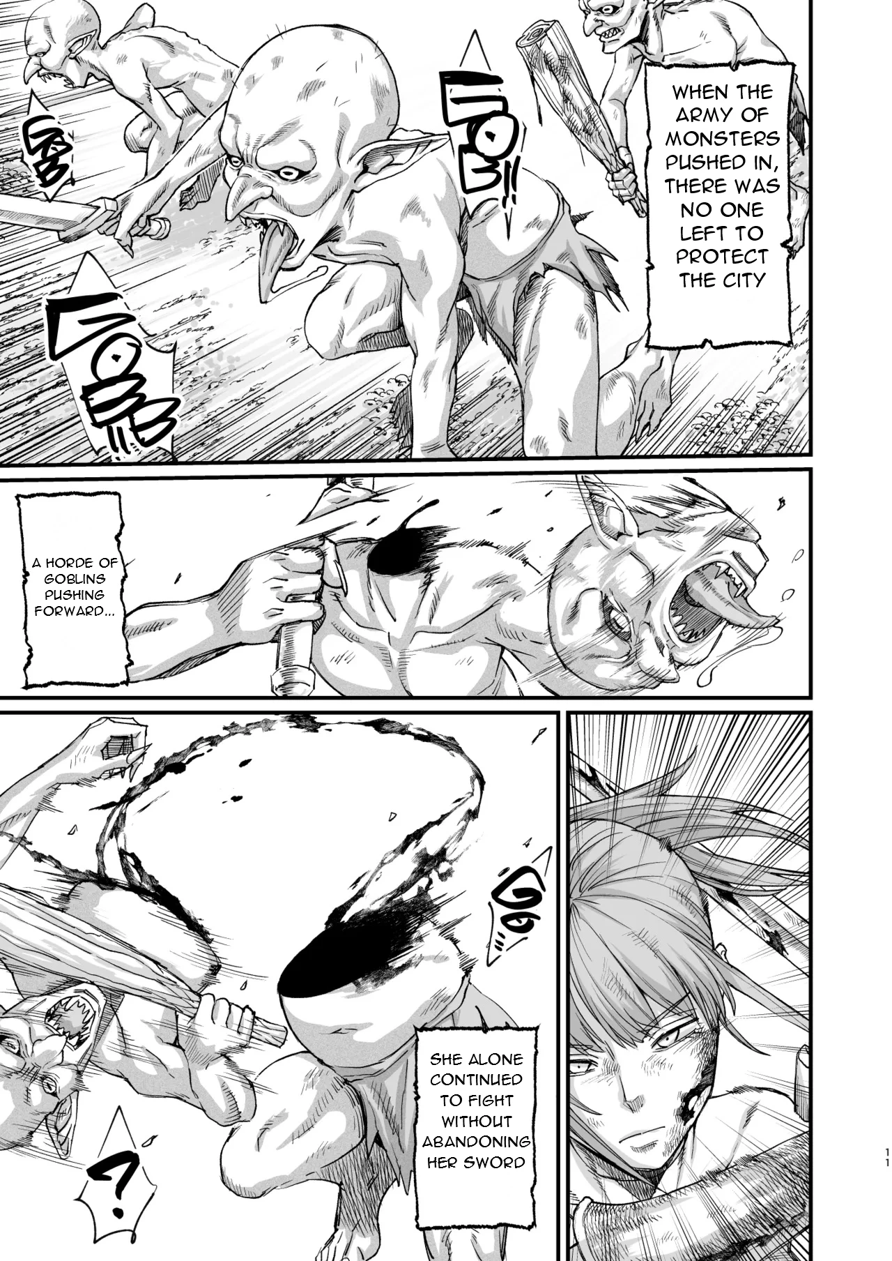 [Kireinabuta (Butachang)]Katsute Eiyu datta, Onna Tachihe. | To The Women Who Were Once Heroes[English] [DarklordMTLs] [Digital] Page 12