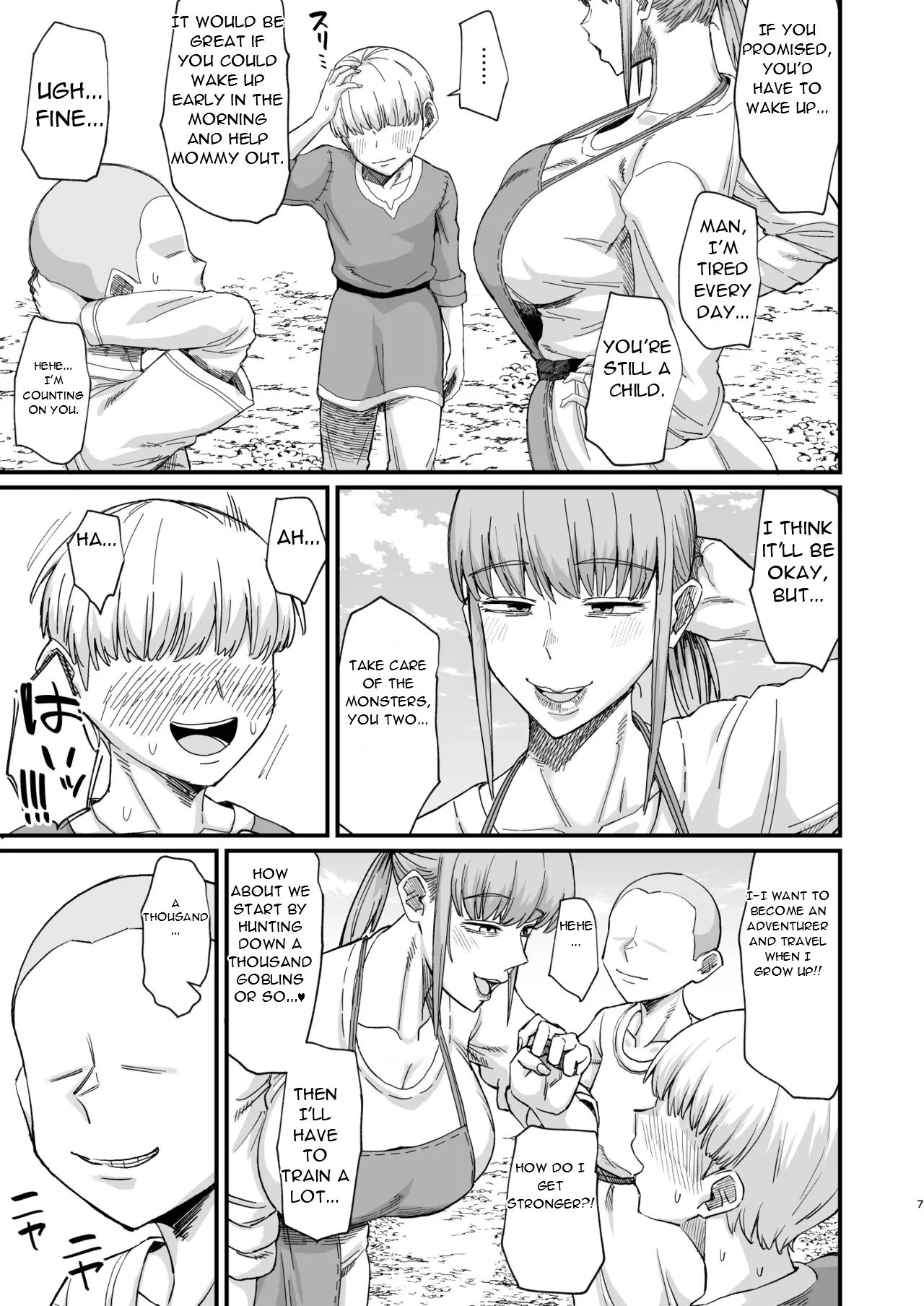 [Kireinabuta (Butachang)]Katsute Eiyu datta, Onna Tachihe. | To The Women Who Were Once Heroes[English] [DarklordMTLs] [Digital] Page 8