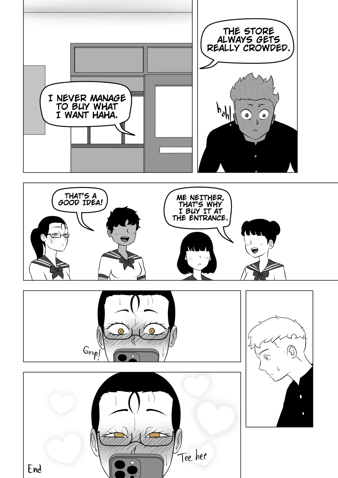 THE DILIGENT CLASS GIRL Page 7