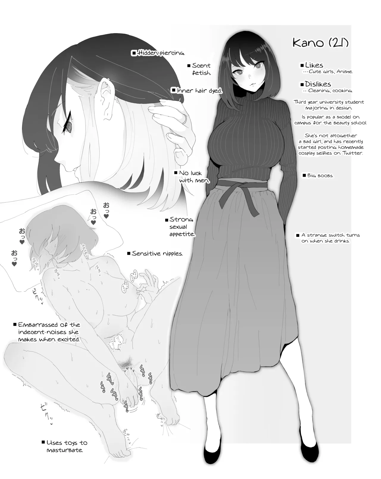 [Kagto]Rezuse Ga Man'neri Kimi Nanode Kus Sai Yui No Nioi De Mesu No Etchi Na Karada nō Yobisamashi Te Mo Chitte Ii Desu Ka?(English) Page 3
