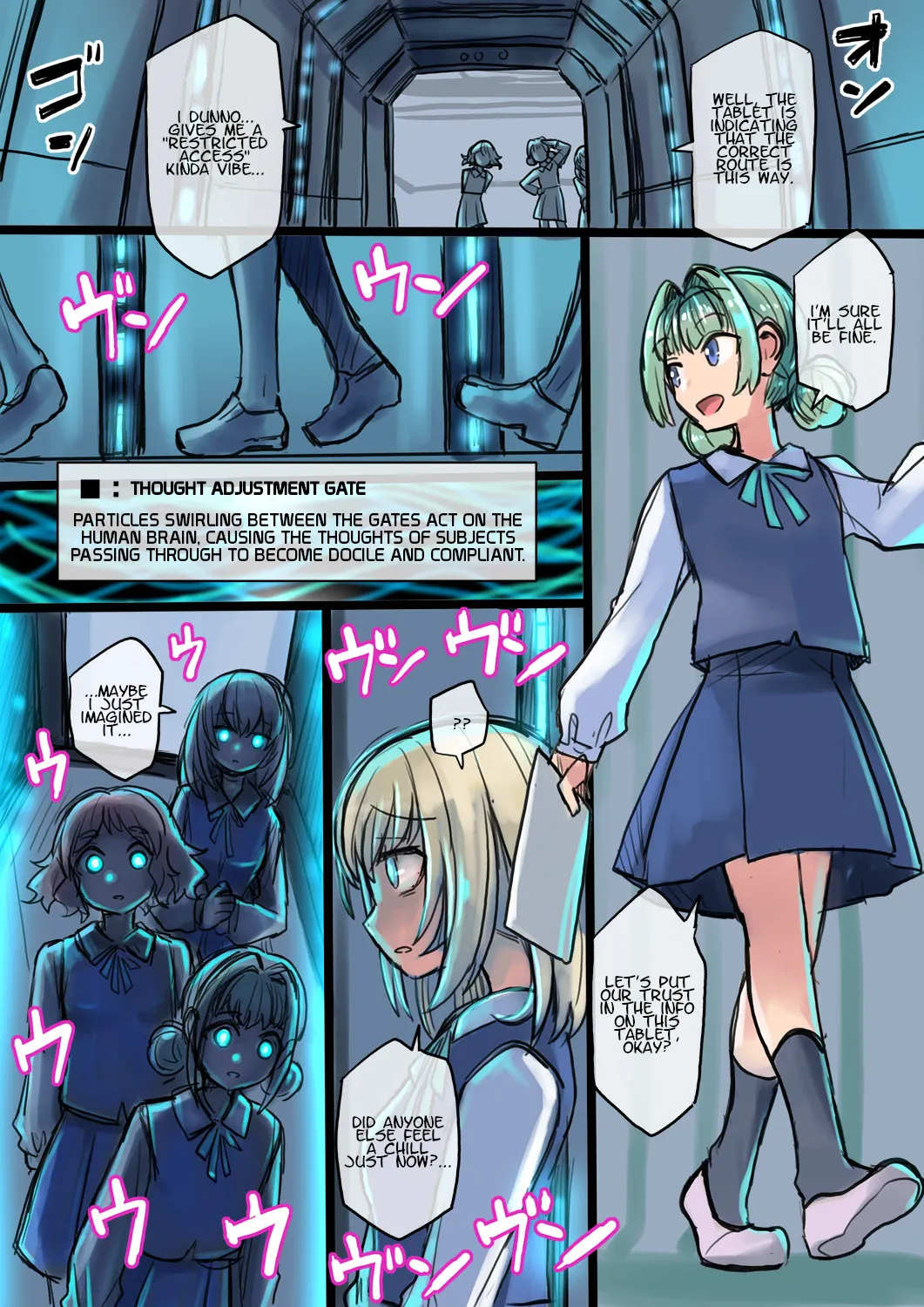 [581]Mujikakuna Sekusaroido Robot e no Henshin | Oblivious Transformation into Sexaroid Robots[English + Text Cleaned] [Optitron] Page 2