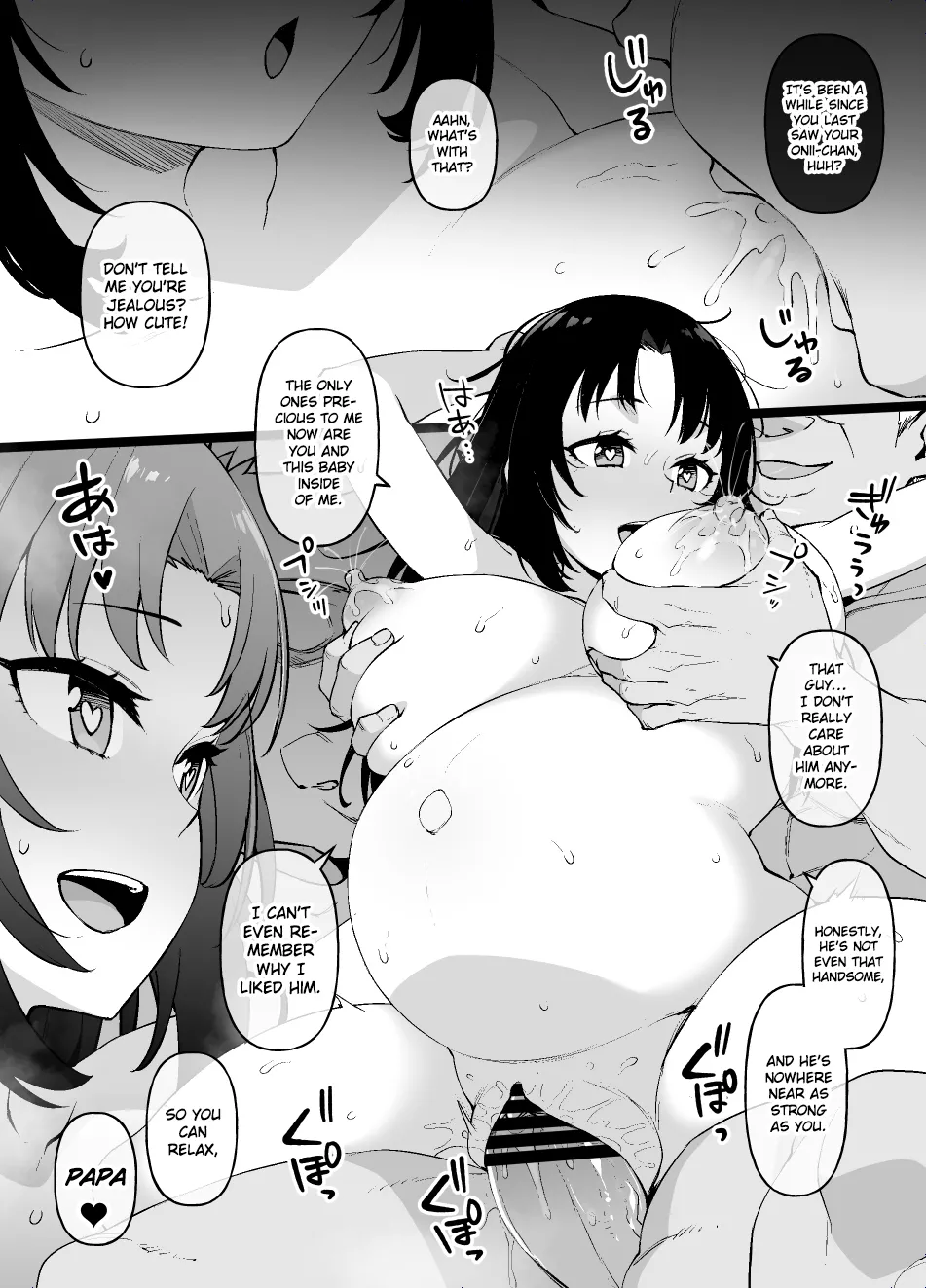 [Kusayarou]A Girl Waiting in a Countryside ※BSS & NTR & Pregnant Belly Manga 10P[English] [Gagak_Ireng] [Digital] Page 10