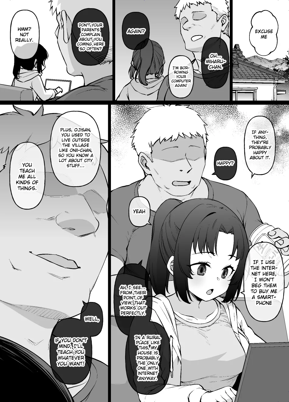 [Kusayarou]A Girl Waiting in a Countryside ※BSS & NTR & Pregnant Belly Manga 10P[English] [Gagak_Ireng] [Digital] Page 2