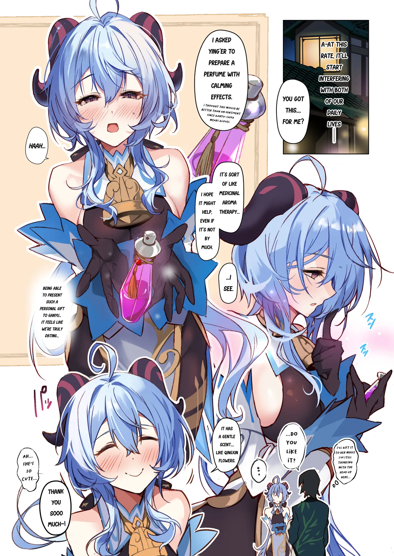 [YUYUHIYU (Yuzuki)]Musaboriaitai Ganyu-sama ~Honnou to Kemono no Mezame~ | Let Us Indulge in Each Other, Ganyu-sama! ~Awakening of the Bestial Instinct~(Genshin Impact) [English]   [RagsSgar_Translations] [Digital] Page 9