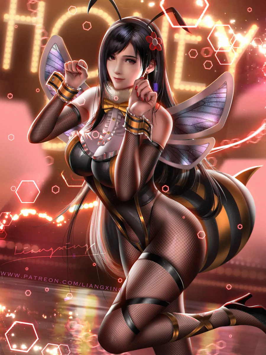 Tifa Lockhart and others by Liang Xing Page 21