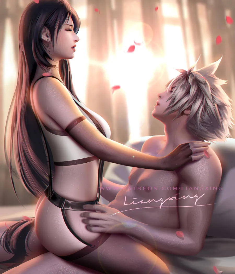 Tifa Lockhart and others by Liang Xing Page 5