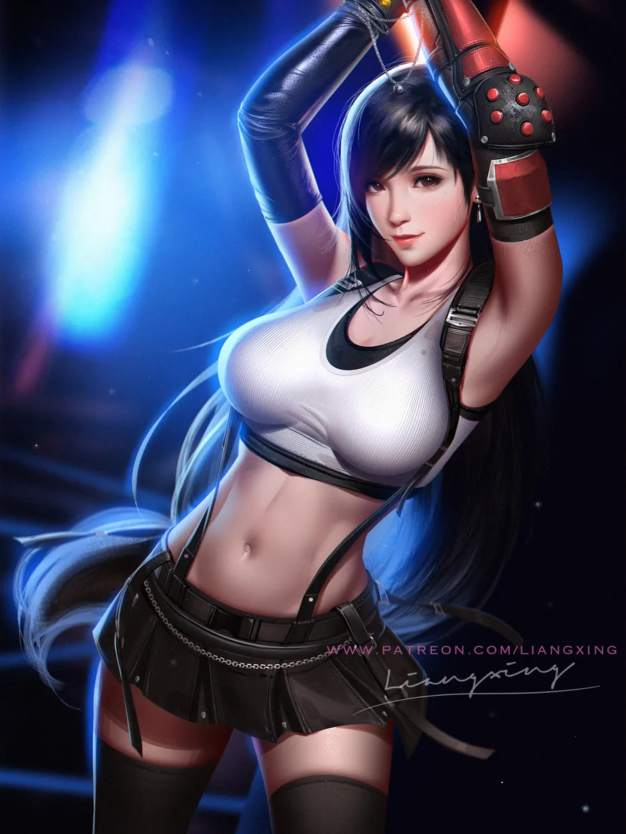 Tifa Lockhart and others by Liang Xing Page 51