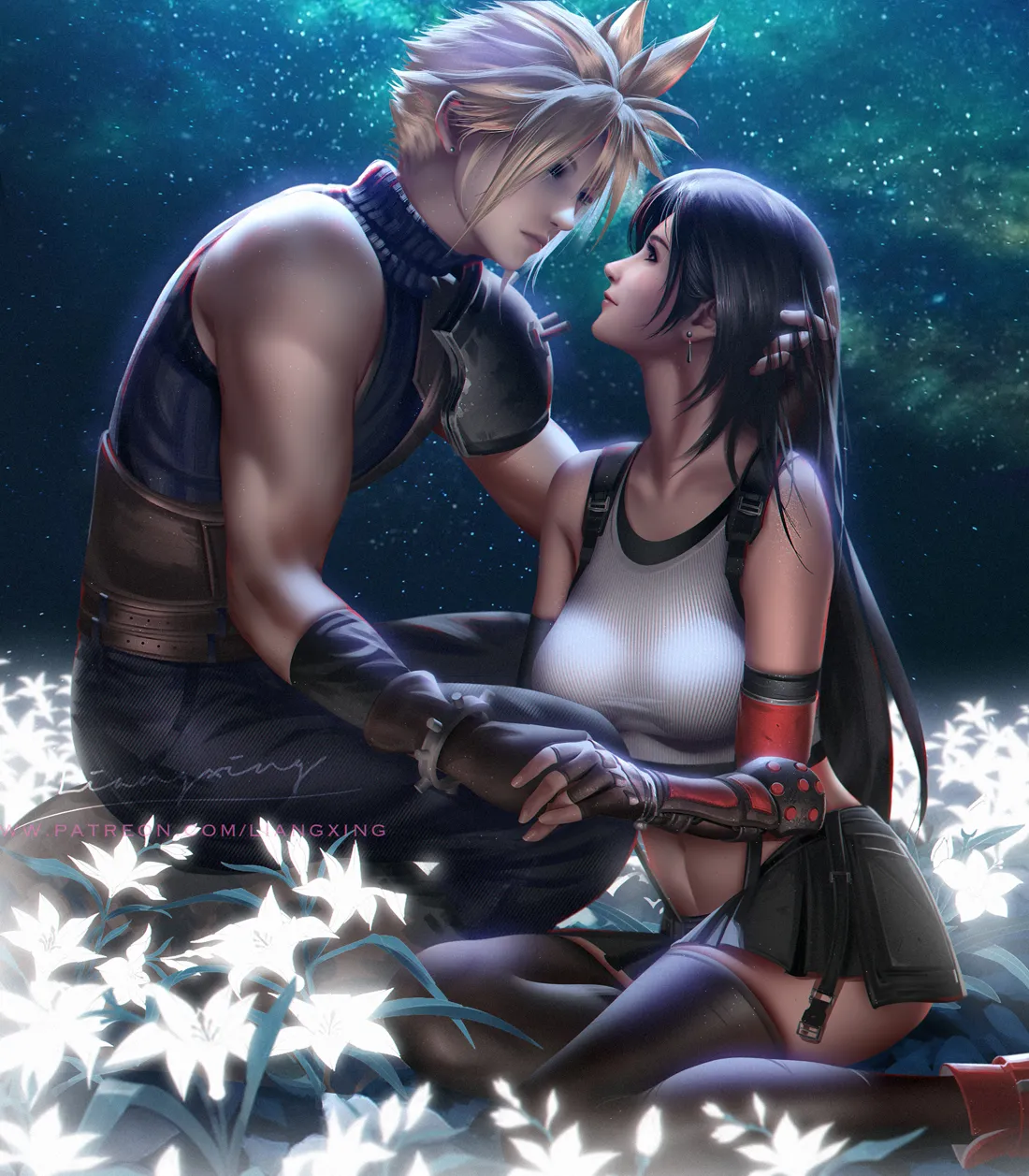 Tifa Lockhart and others by Liang Xing Page 54