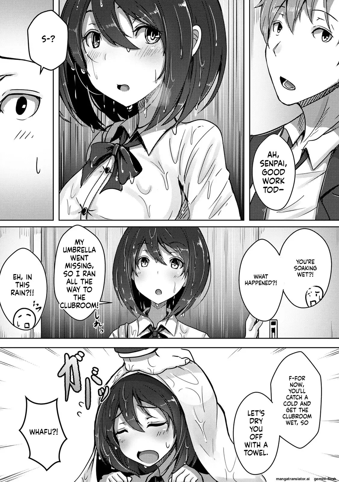 [Opanchu & Anaran]Watashi, Nureyasui n Desu: Ame-Onna no Senpai to Bushitsu de Nuresuke Ecchi (1) Watashi, Nureyasui n Desu: Ame-Onna no Senpai to Bushitsu de Nuresuke Ecchi(KATTS)[English][MTL] Page 4