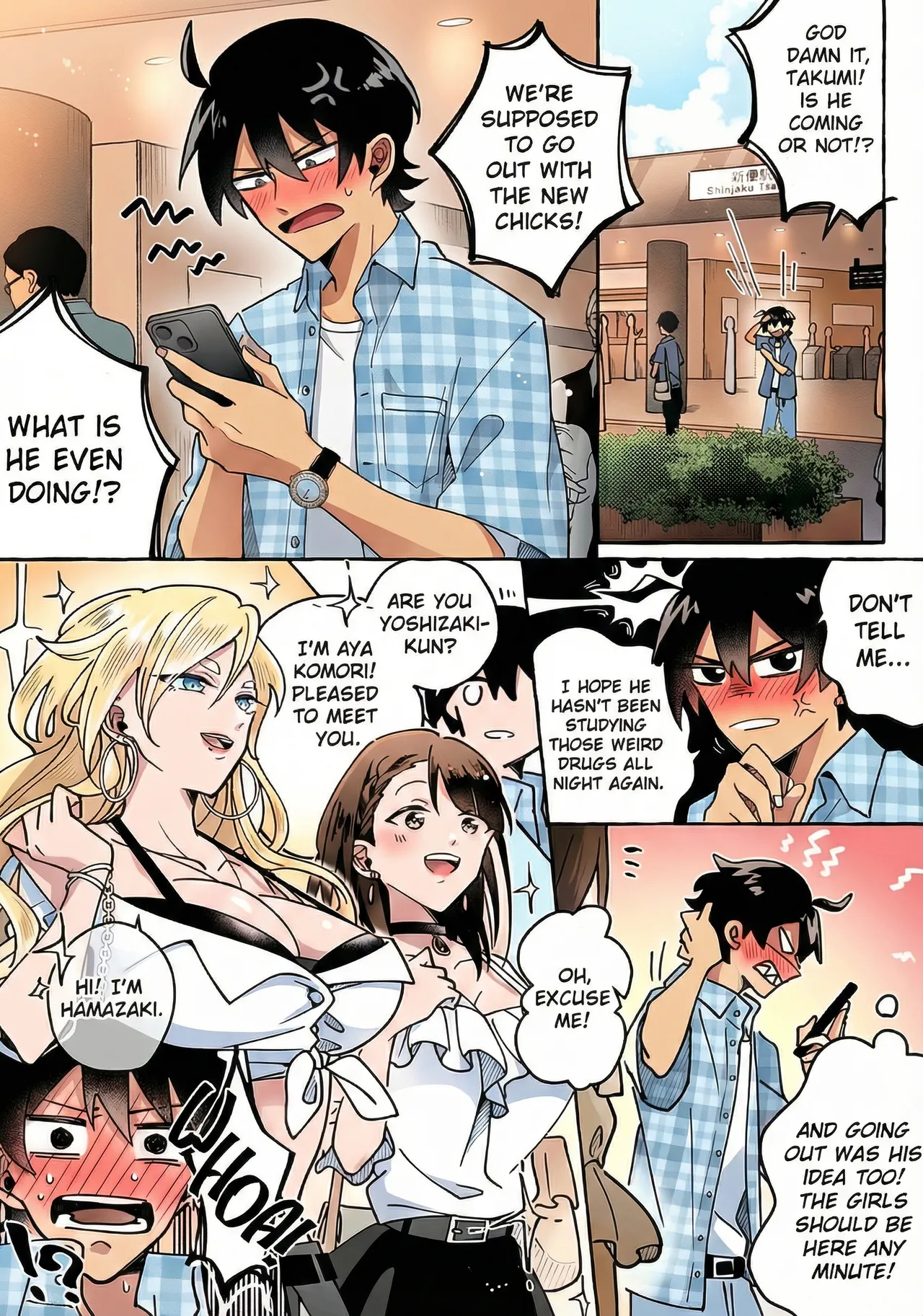[Marialite (Cushion Souu)]Kawaii Kanojo ni Goyoujin!? | Beware of Cute Girlfriends![English] [GTF][Full Color] Page 2