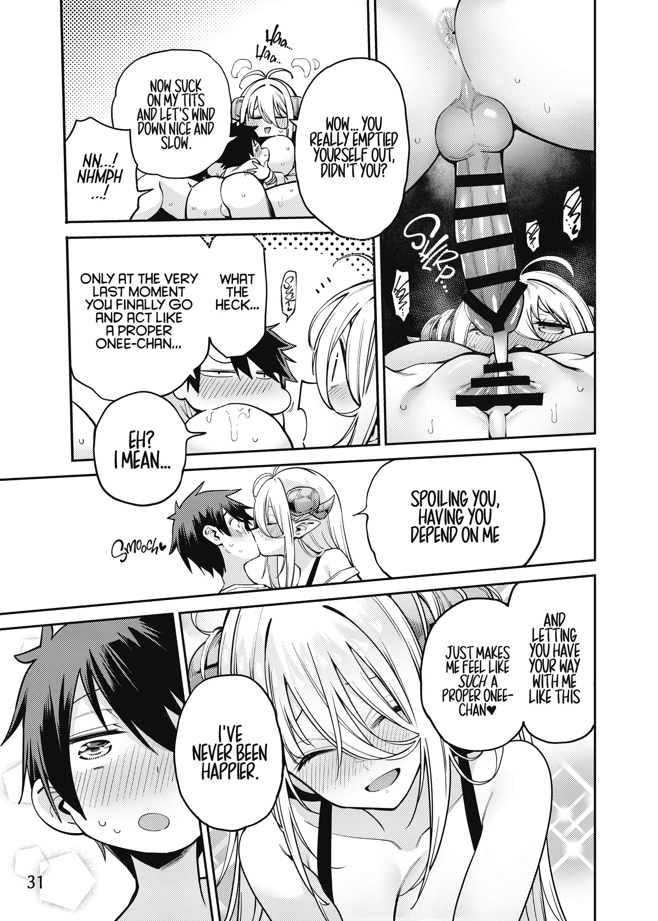 [Service Heaven (Hayashi)]Tonari no Miwaku Succubus Onee-san to no Love Love Biyori | Lovey-Dovey Days with the Enchanting Succubus Onee-san Next Door[English] [Digital] Page 32
