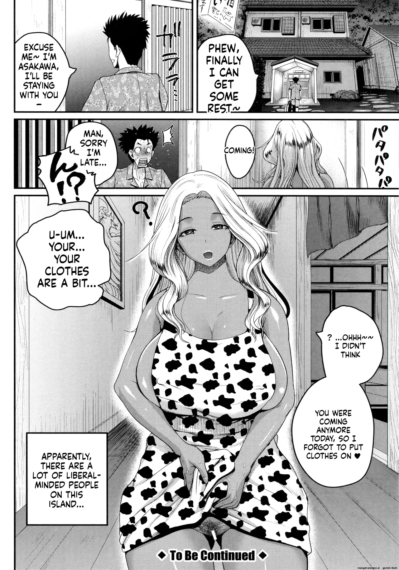 [Yoshimura Tatsumaki]Invite! SEX-darake no Shima desu ga Nani ka? + Melonbooks Kounyuu Tokuten[English][MTL] Page 32