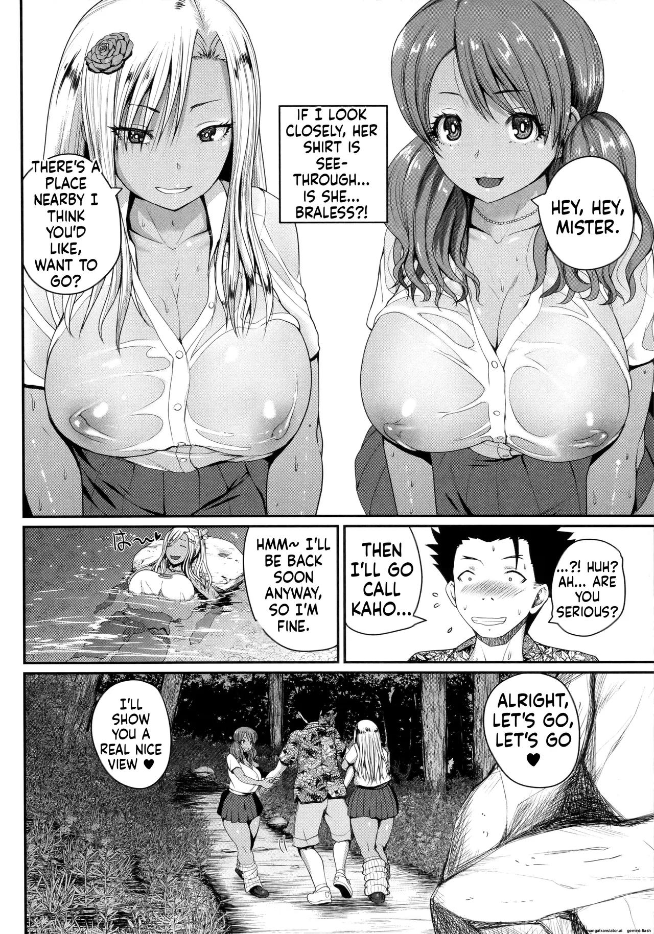 [Yoshimura Tatsumaki]Invite! SEX-darake no Shima desu ga Nani ka? + Melonbooks Kounyuu Tokuten[English][MTL] Page 40