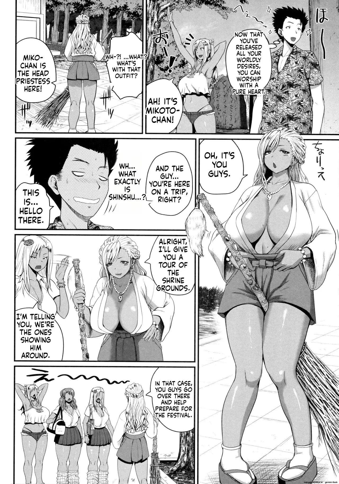 [Yoshimura Tatsumaki]Invite! SEX-darake no Shima desu ga Nani ka? + Melonbooks Kounyuu Tokuten[English][MTL] Page 48