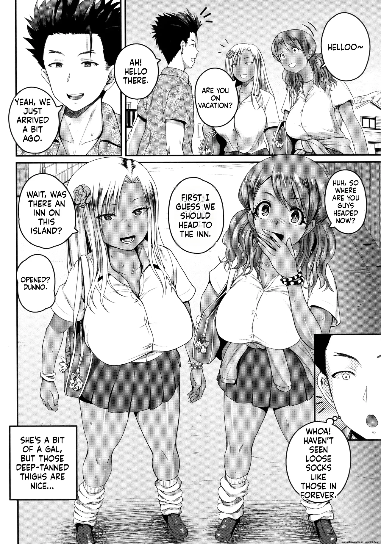 [Yoshimura Tatsumaki]Invite! SEX-darake no Shima desu ga Nani ka? + Melonbooks Kounyuu Tokuten[English][MTL] Page 8