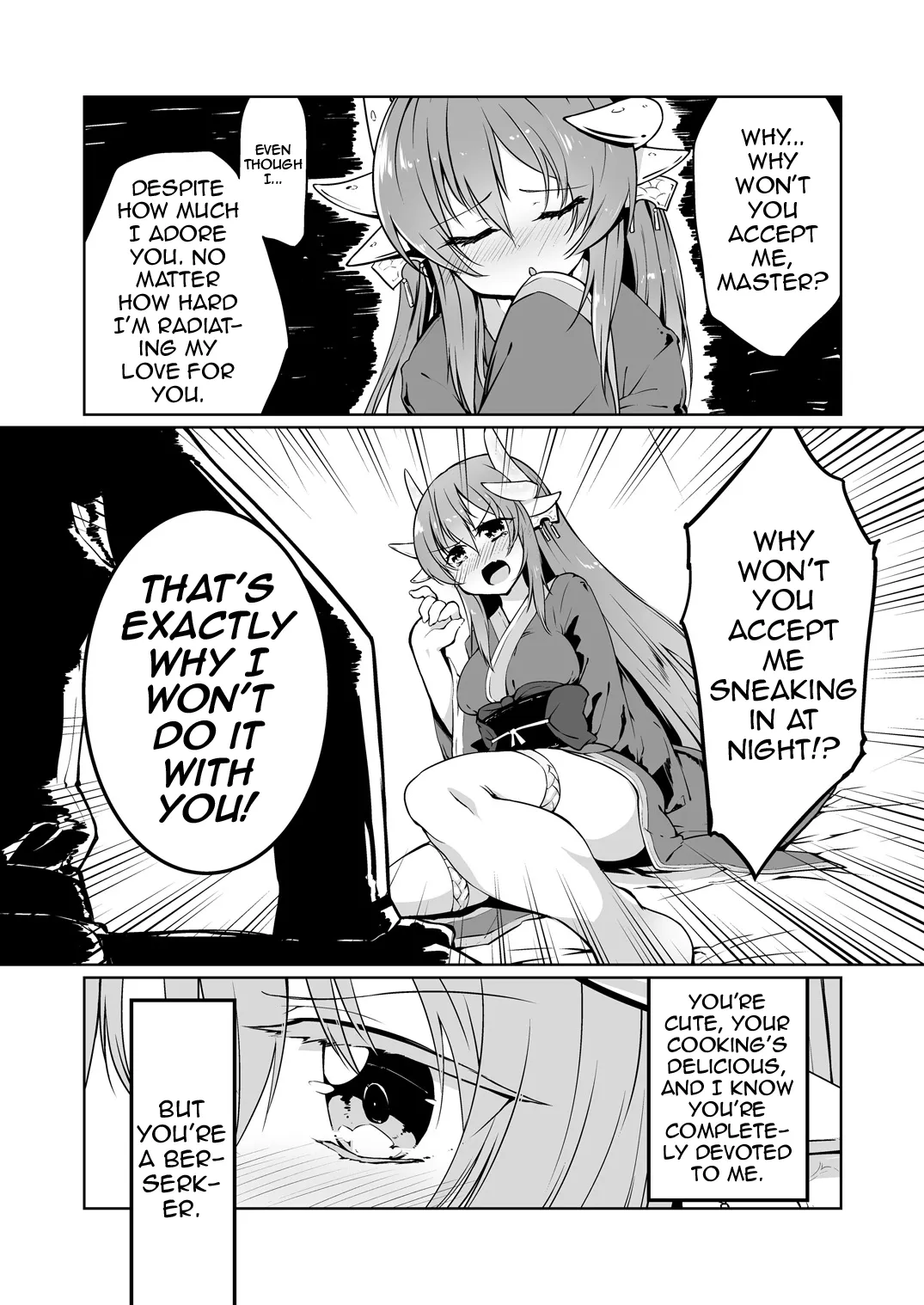 (C92) [-Sanbyaku Rokujuu Do- (Shirasagi Rokuwa)]Kiyohime Lovers Vol. 01 - Kiyohime to Hajimete(Fate/Grand Order) [English] [Shiririn] [Digital] Page 2
