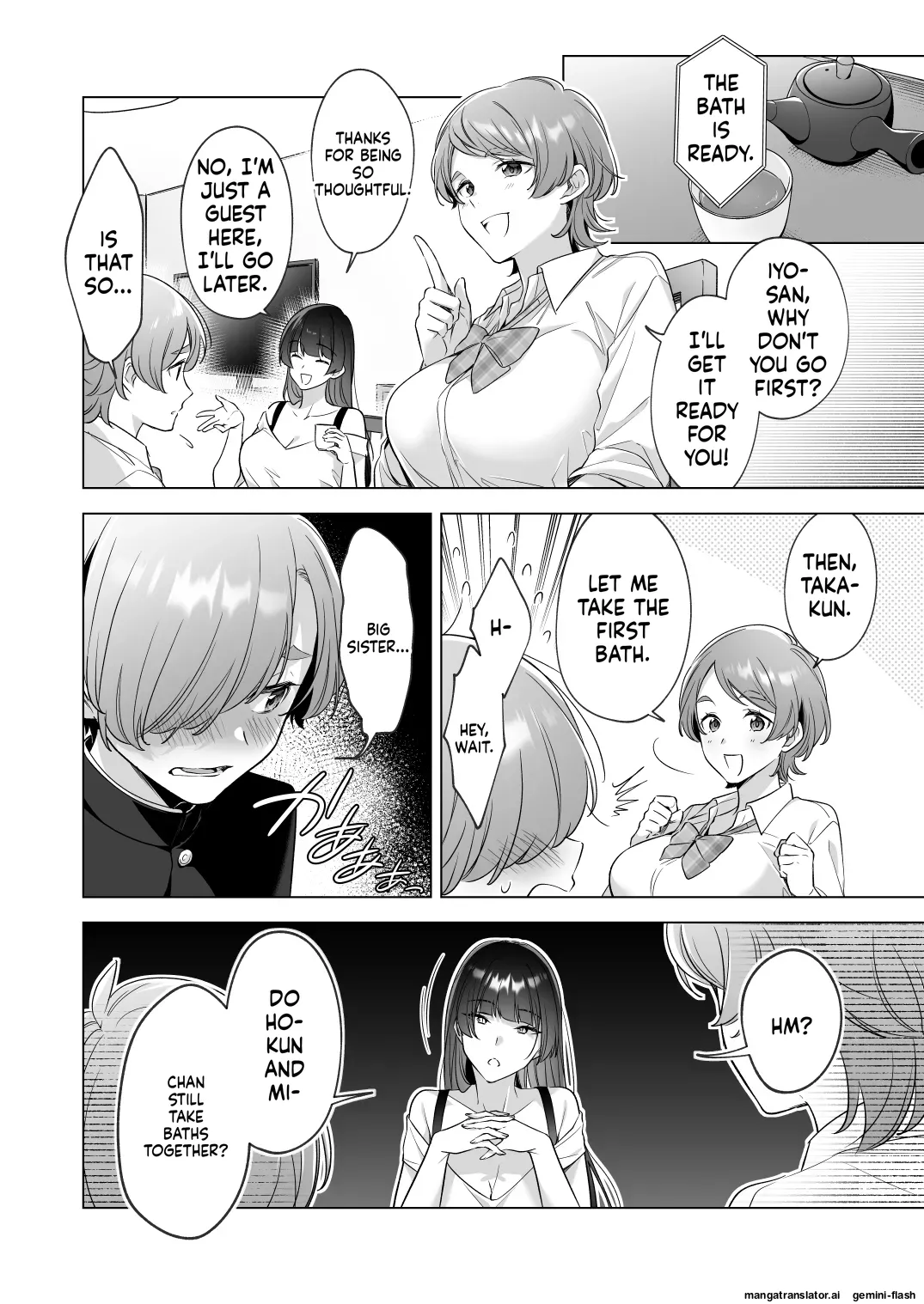 [Home Not Found (snhr, Fudisen)]I want to take a bath with my big sisters![English] Page 5