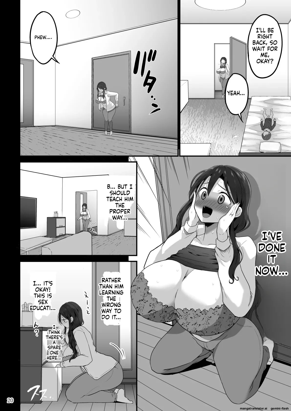 [GOD Ryokutya (Bu-chan)]Mama de bokki shitanara… mama ni makase nasai[Digital] [English] Page 21