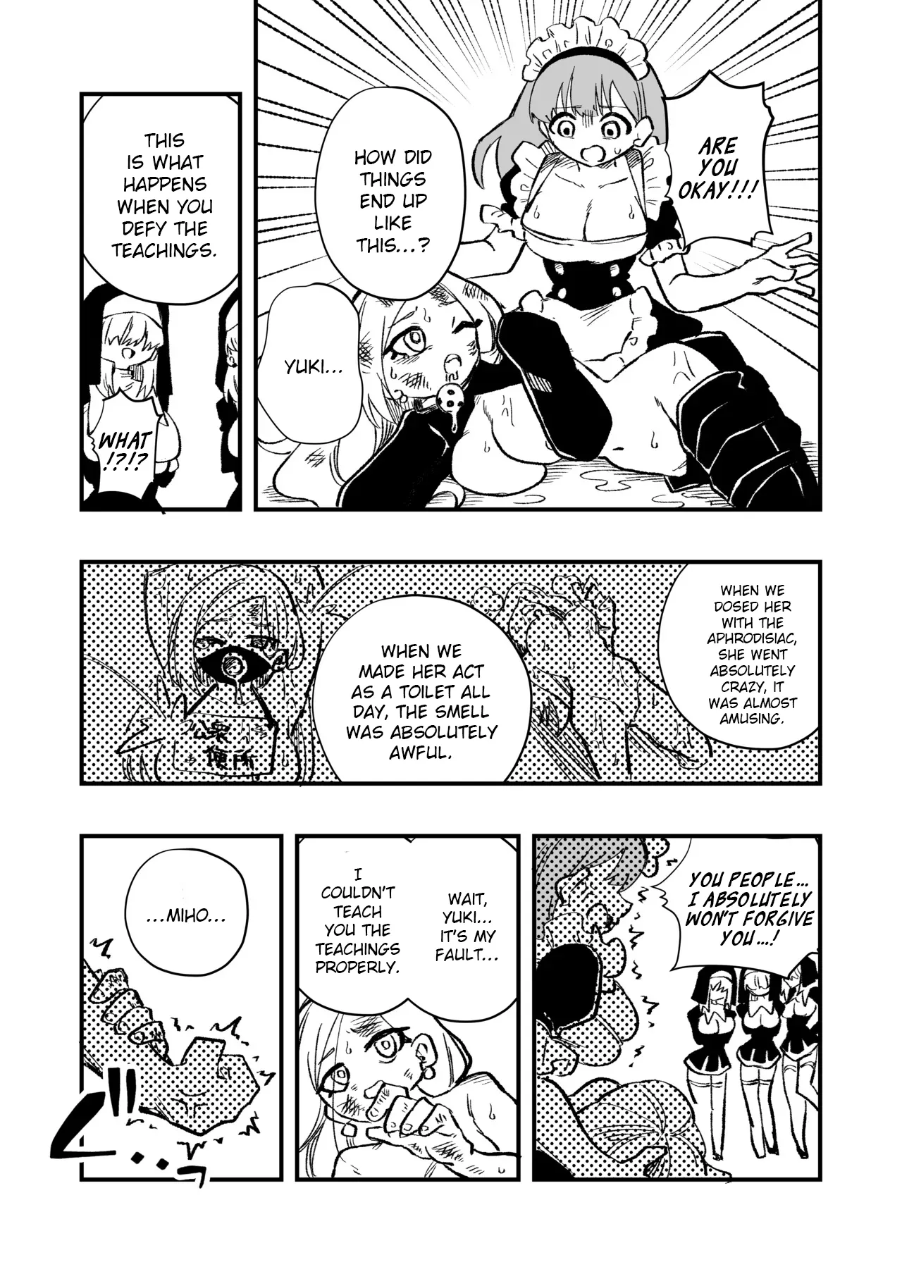 [Niello Kouzan (Niello KYO)]Josei Joui no Oshie ni Yotte Houkai Shita Fuufu no Hanashi[English] Page 28