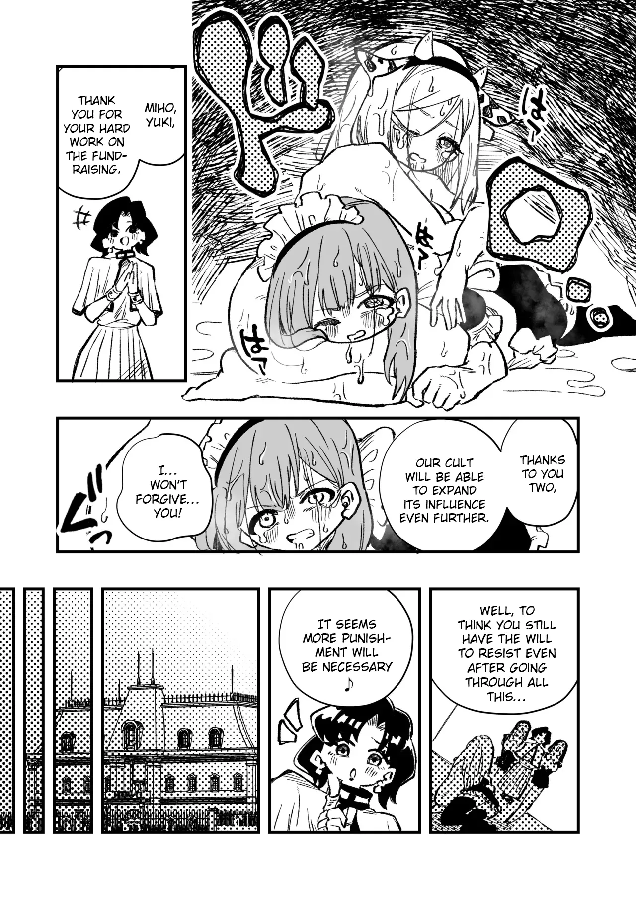 [Niello Kouzan (Niello KYO)]Josei Joui no Oshie ni Yotte Houkai Shita Fuufu no Hanashi[English] Page 35