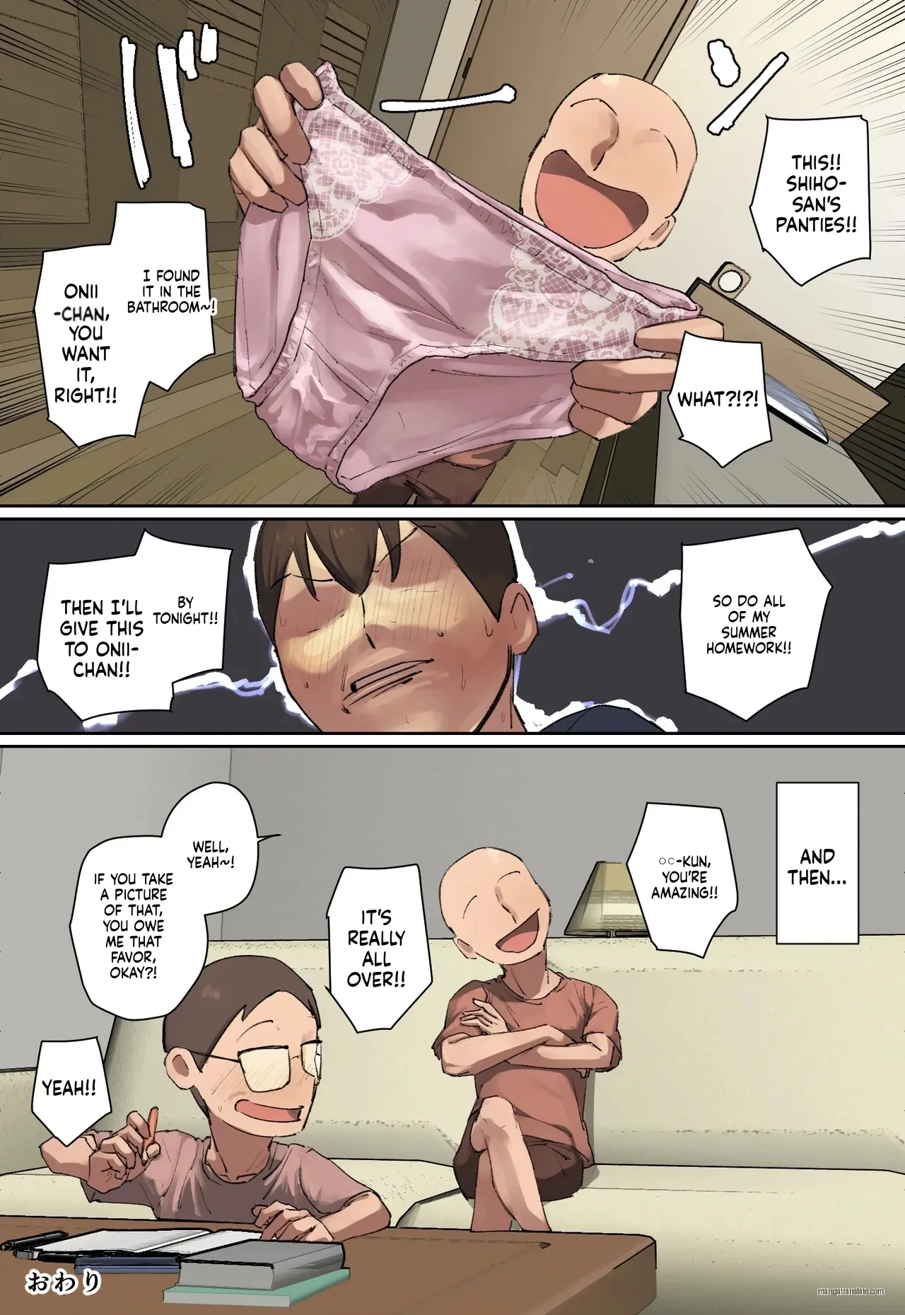 [Chotto B-sen]Onii-chan no Kateikyoushi ni Hitomebore![English] [Colorized] Page 35
