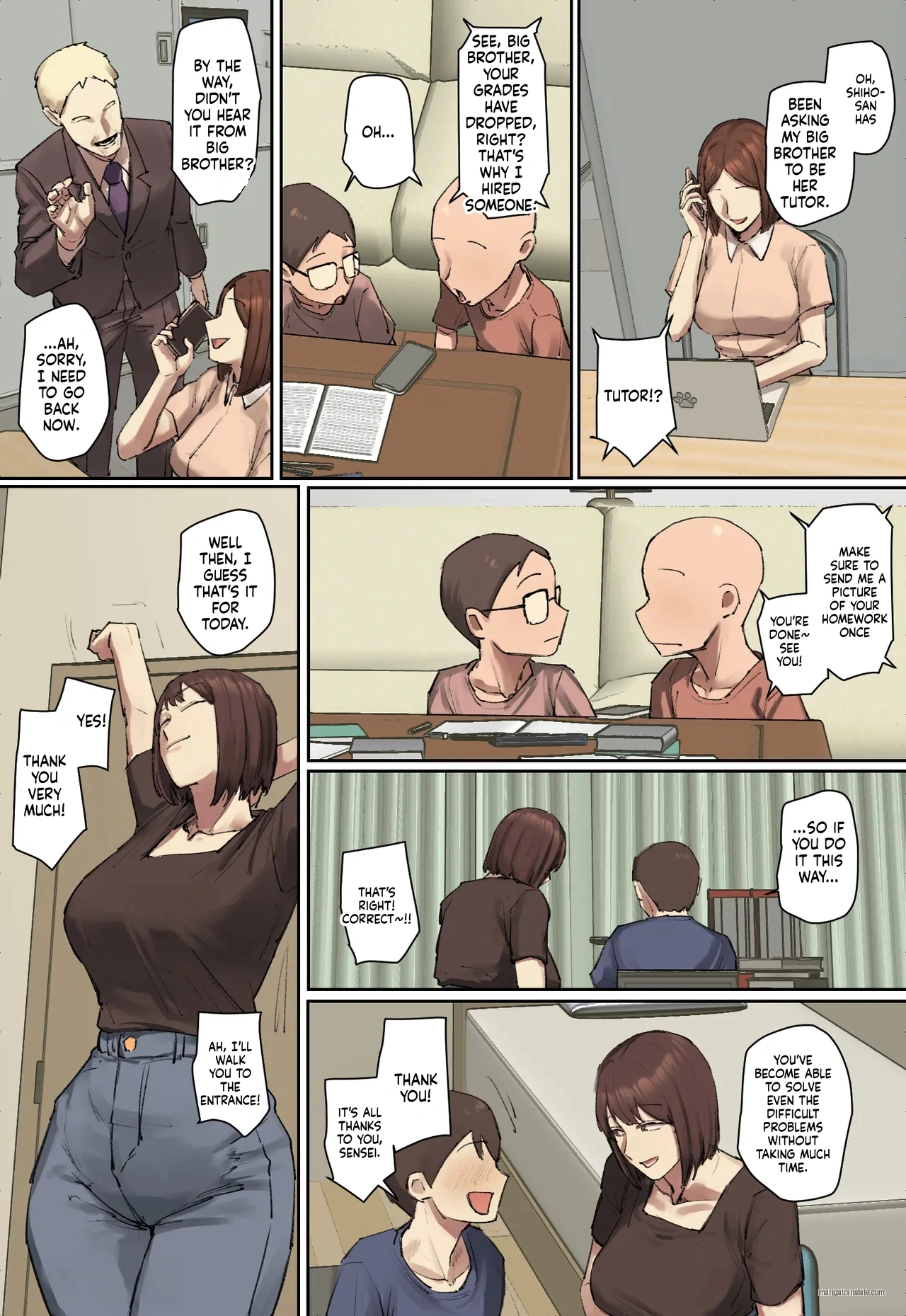 [Chotto B-sen]Onii-chan no Kateikyoushi ni Hitomebore![English] [Colorized] Page 7