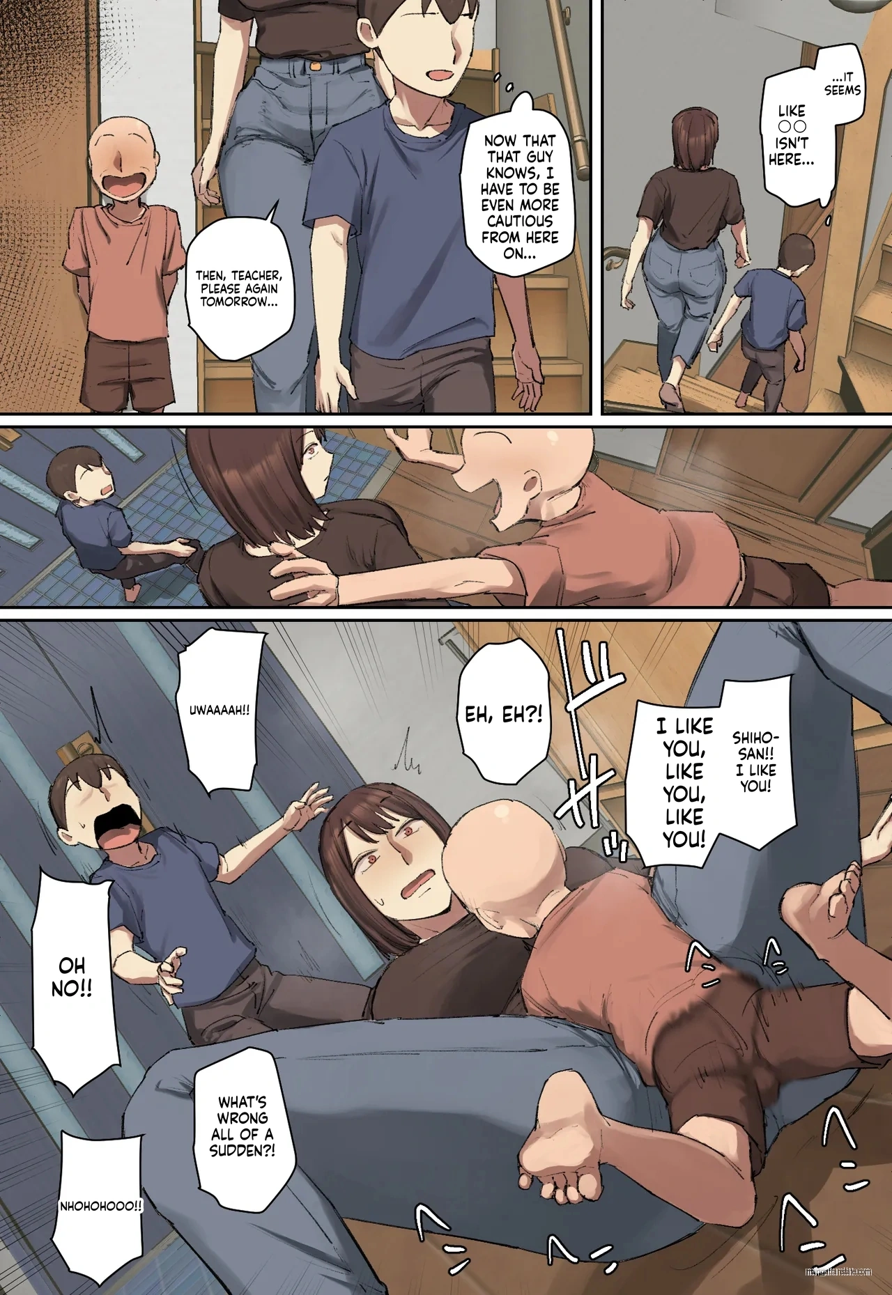 [Chotto B-sen]Onii-chan no Kateikyoushi ni Hitomebore![English] [Colorized] Page 8