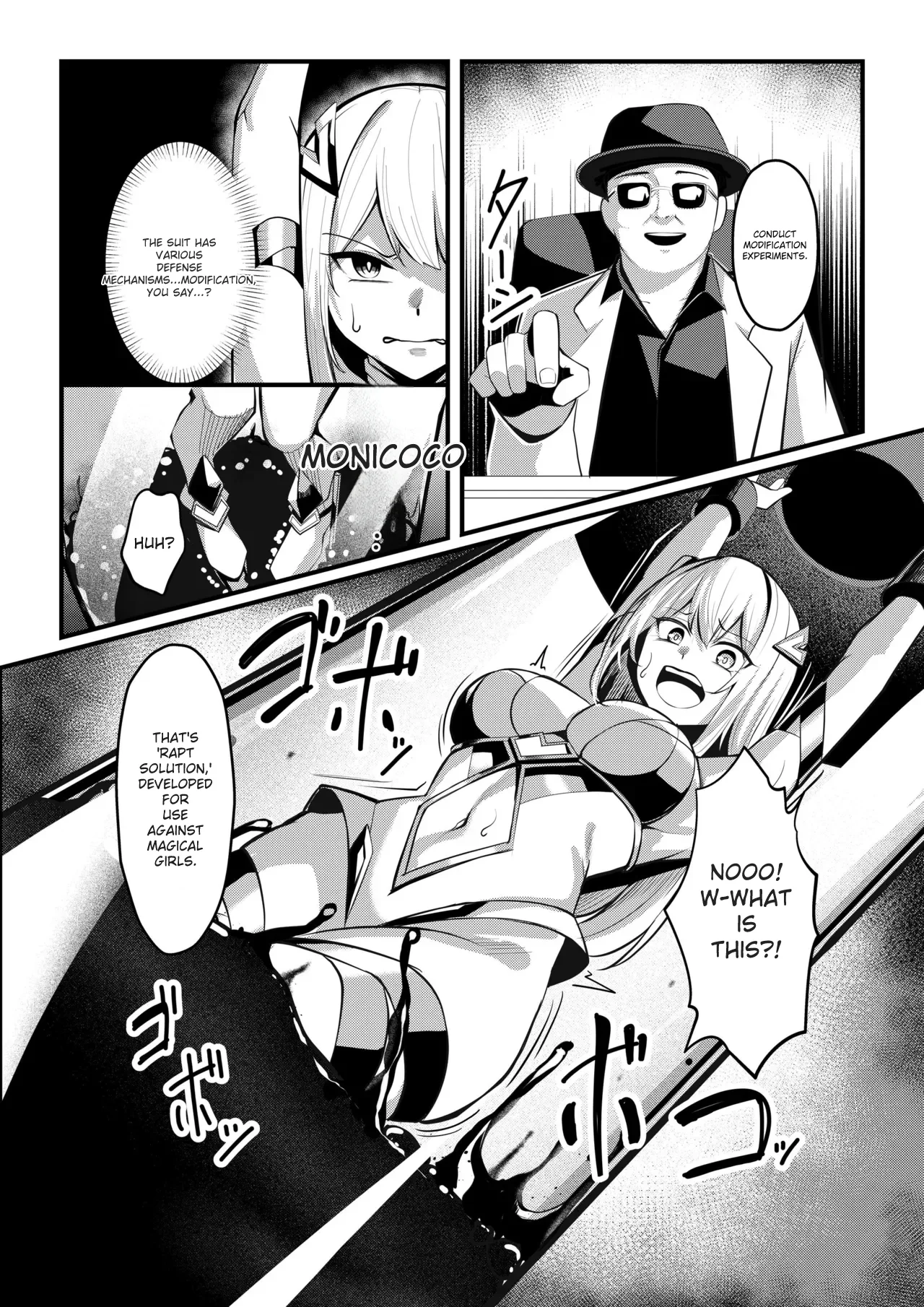 [Seika Kairaku Shoten (Yoshimoto)]Mahou Shoujo Saint Lily Valkyrie ~Teki Soshiki ni Sennou Choukyou Sareta Mahou Shoujo ga Seishori Sentouin ni Ochiru made~[English] [MTL] Page 14