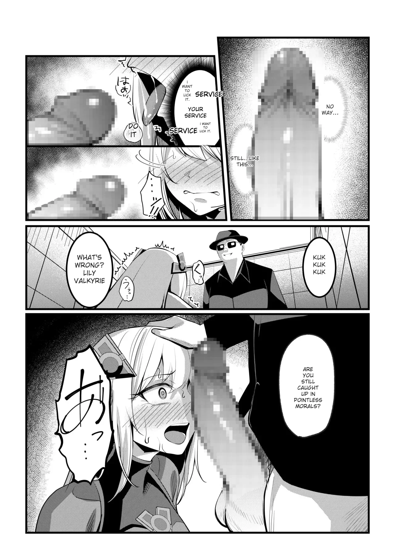 [Seika Kairaku Shoten (Yoshimoto)]Mahou Shoujo Saint Lily Valkyrie ~Teki Soshiki ni Sennou Choukyou Sareta Mahou Shoujo ga Seishori Sentouin ni Ochiru made~[English] [MTL] Page 49