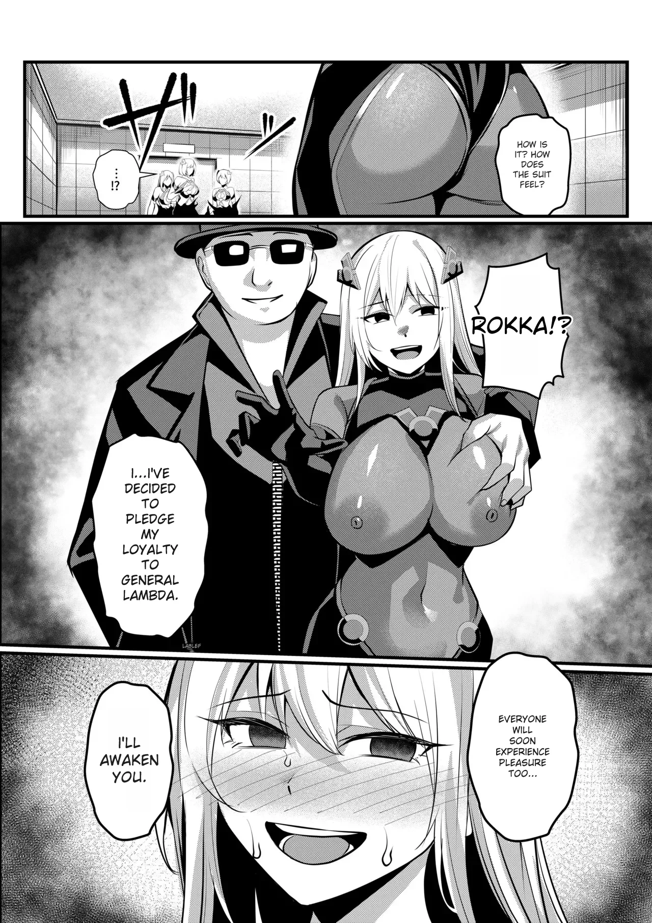 [Seika Kairaku Shoten (Yoshimoto)]Mahou Shoujo Saint Lily Valkyrie ~Teki Soshiki ni Sennou Choukyou Sareta Mahou Shoujo ga Seishori Sentouin ni Ochiru made~[English] [MTL] Page 58