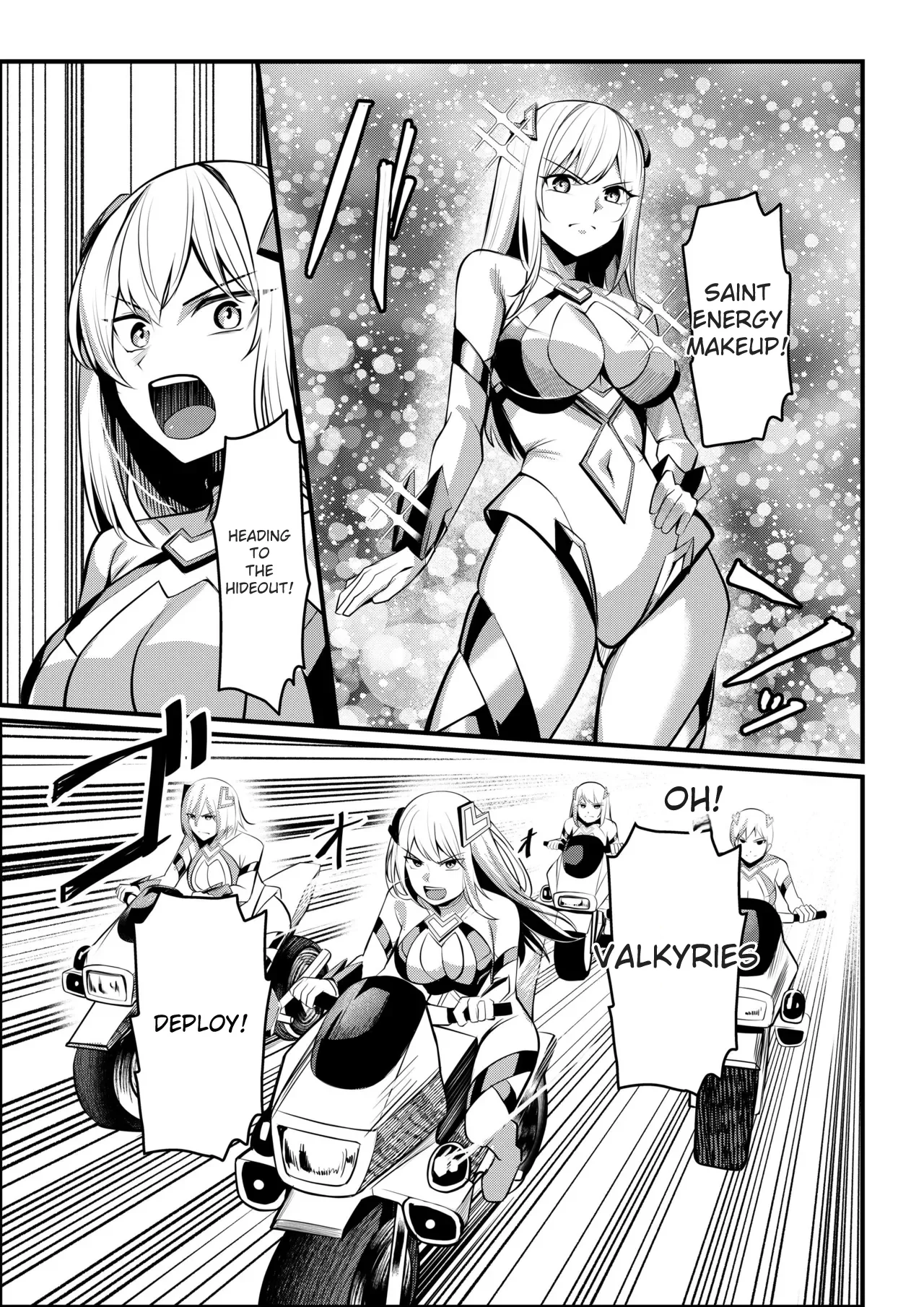 [Seika Kairaku Shoten (Yoshimoto)]Mahou Shoujo Saint Lily Valkyrie ~Teki Soshiki ni Sennou Choukyou Sareta Mahou Shoujo ga Seishori Sentouin ni Ochiru made~[English] [MTL] Page 6