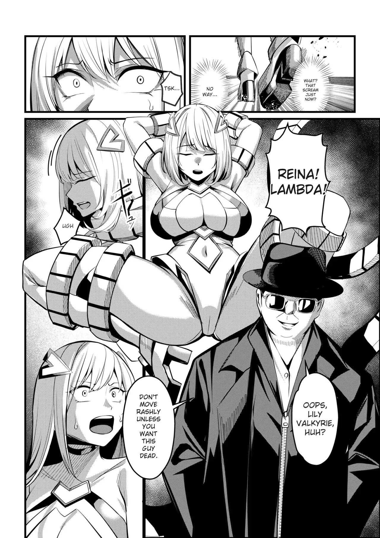 [Seika Kairaku Shoten (Yoshimoto)]Mahou Shoujo Saint Lily Valkyrie ~Teki Soshiki ni Sennou Choukyou Sareta Mahou Shoujo ga Seishori Sentouin ni Ochiru made~[English] [MTL] Page 9