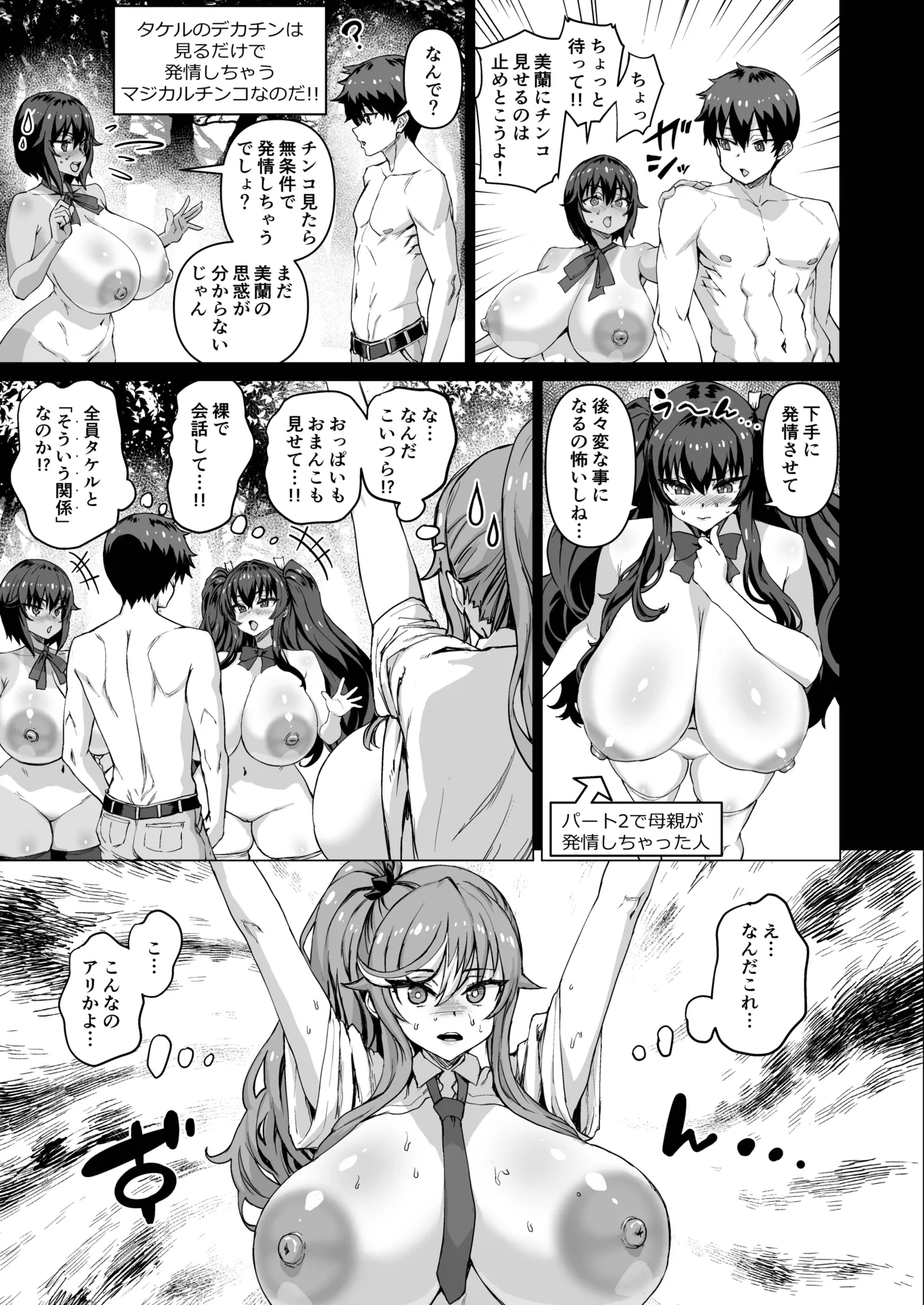 [Saikura Noushu]Dekachin ni Nattara Kyonyuu Osananajimi to Sono Kyonyuu Tomodachi-tachi ga Hatsujou shite Harem ni Natta!! Page 486