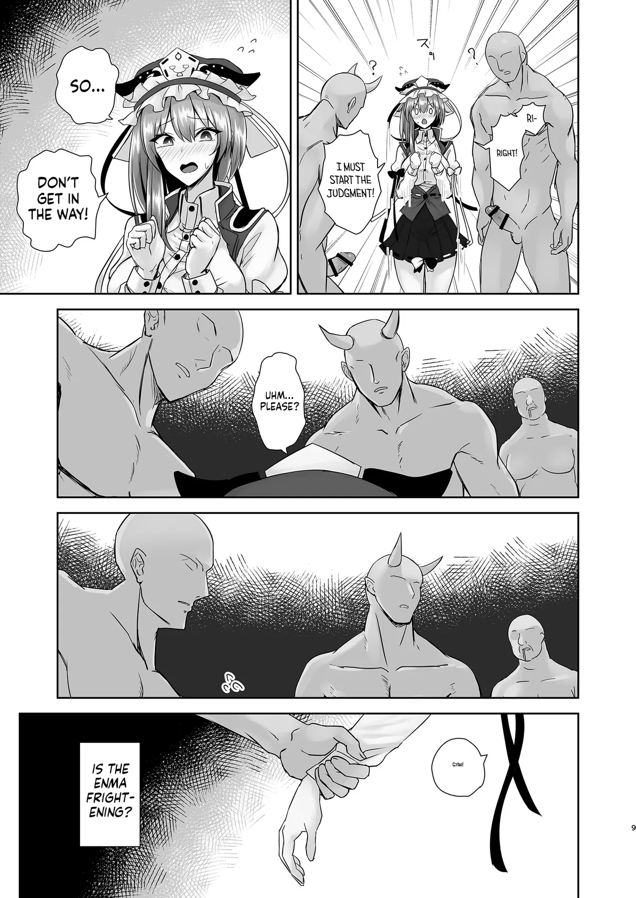 [Akehi Yuki]Komeiseidai no Enma | The Fair and Upright Enma(Touhou Project) [English] [TFTranslations] [Digital] Page 8