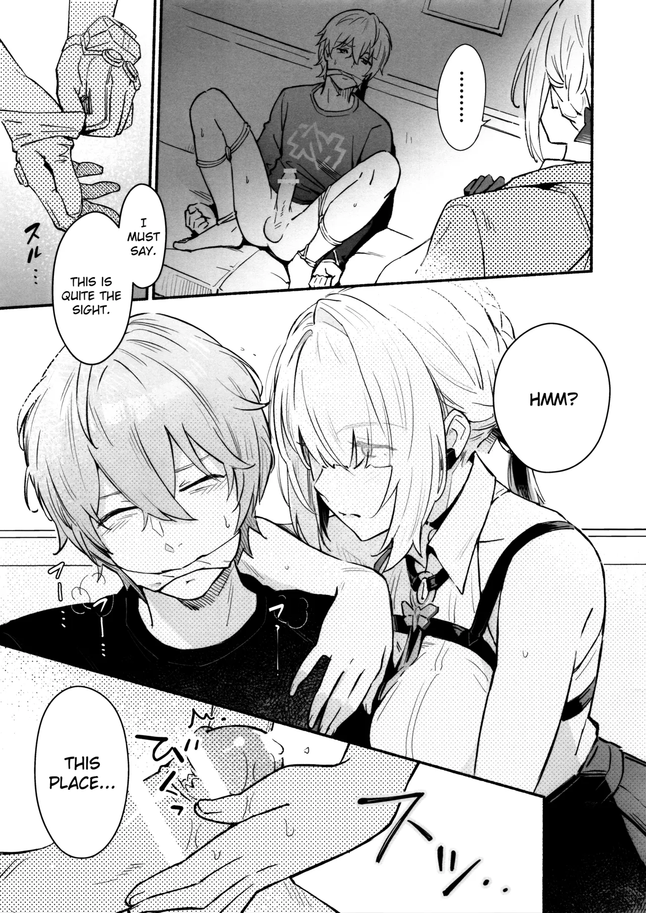 (C107) [Shiro no Ie (Yochiki)]TORIKO NO HITO | CAPTIVE(Zenless Zone Zero) [English] [Literally Starving] Page 4