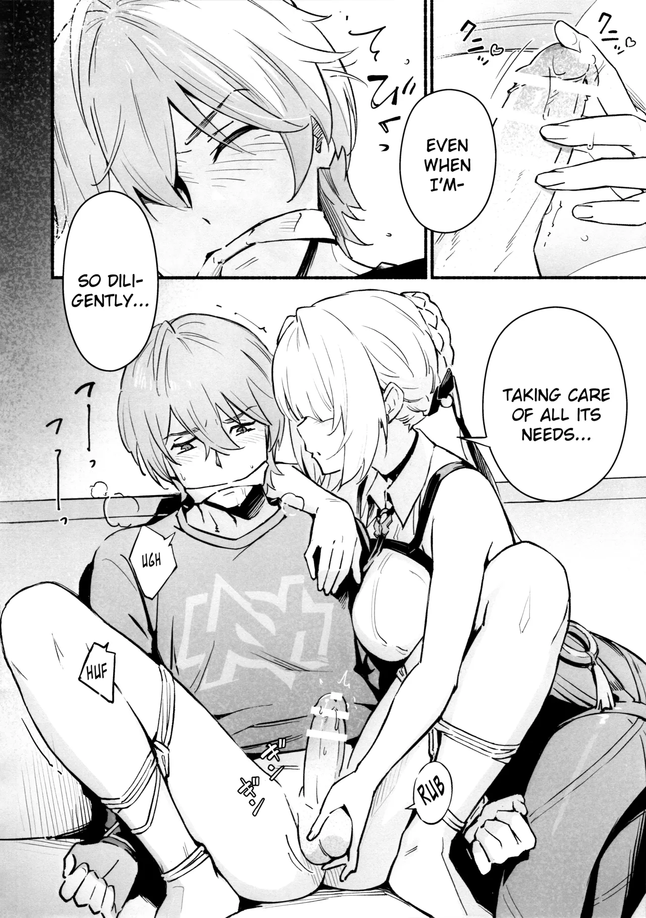 (C107) [Shiro no Ie (Yochiki)]TORIKO NO HITO | CAPTIVE(Zenless Zone Zero) [English] [Literally Starving] Page 5