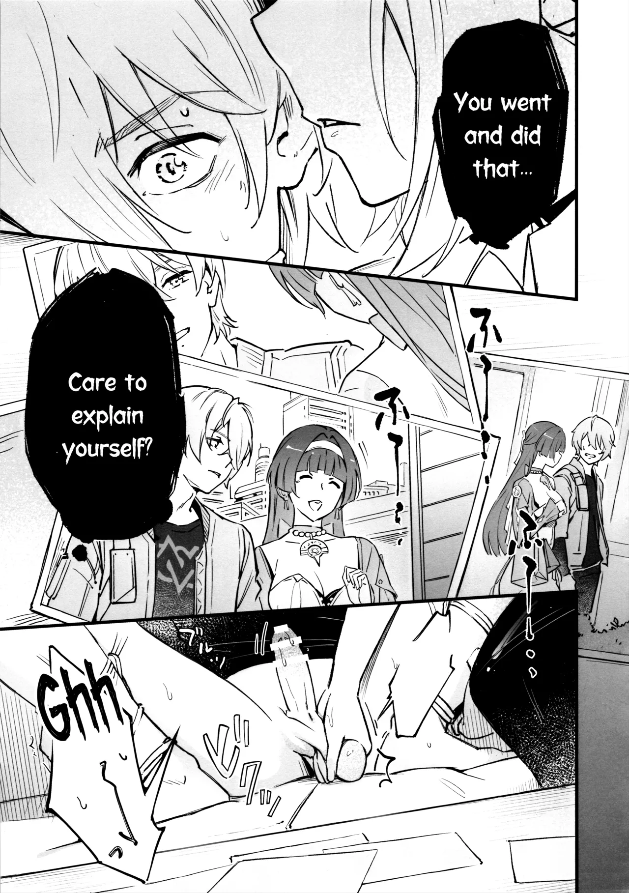 (C107) [Shiro no Ie (Yochiki)]TORIKO NO HITO | CAPTIVE(Zenless Zone Zero) [English] [Literally Starving] Page 6