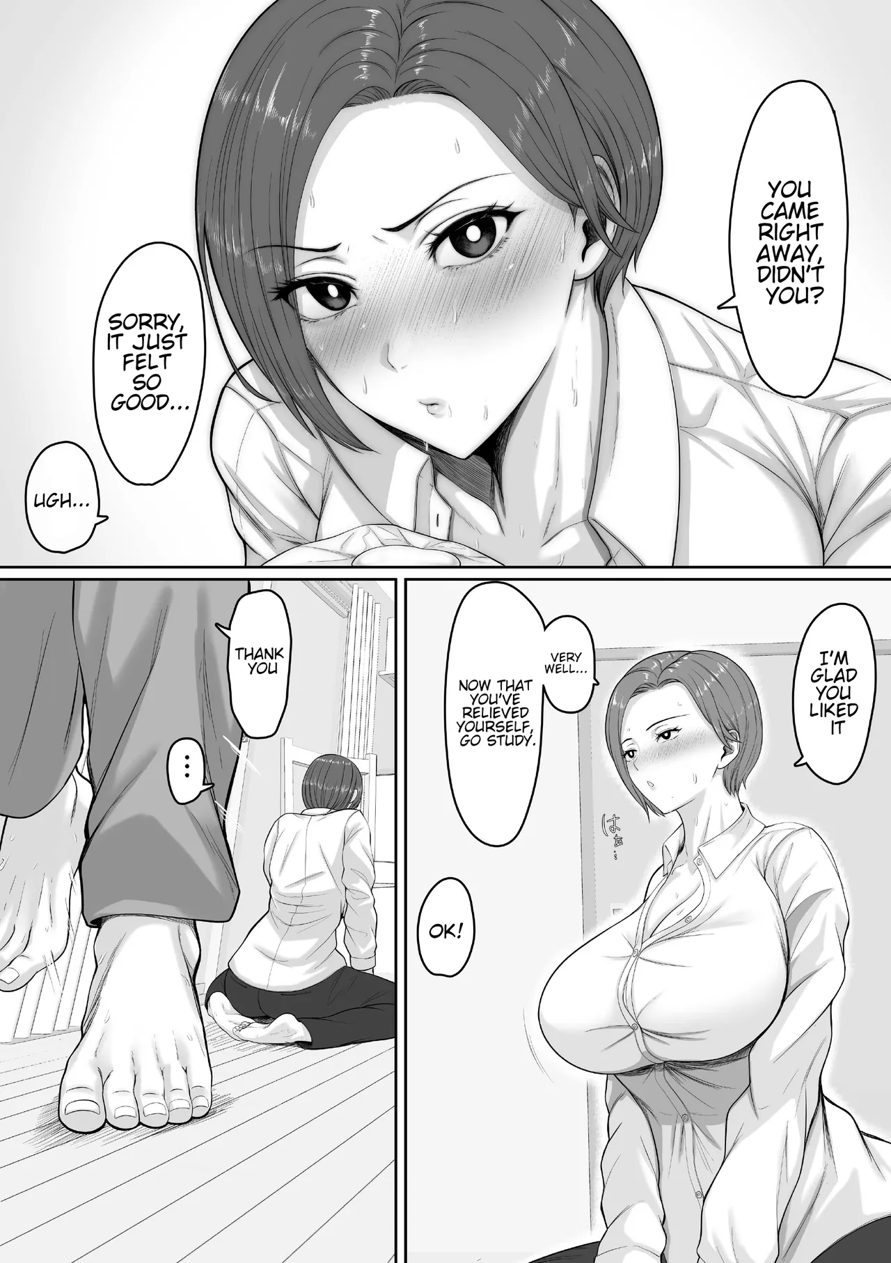 [Kuruto]The story of how my seriously huge-breasted police sergeant mom milked my dick with her pussy.[Waterkujo] Page 18