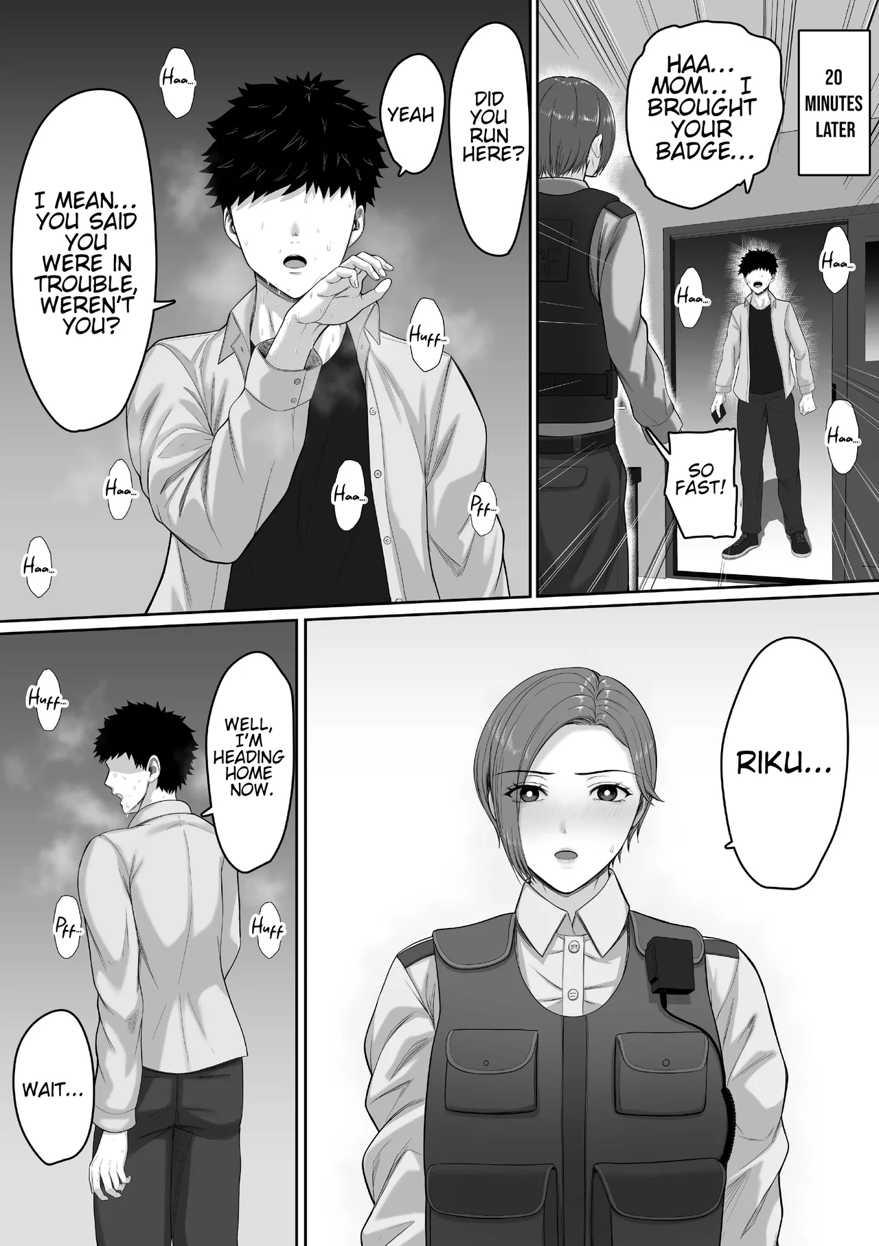 [Kuruto]The story of how my seriously huge-breasted police sergeant mom milked my dick with her pussy.[Waterkujo] Page 32