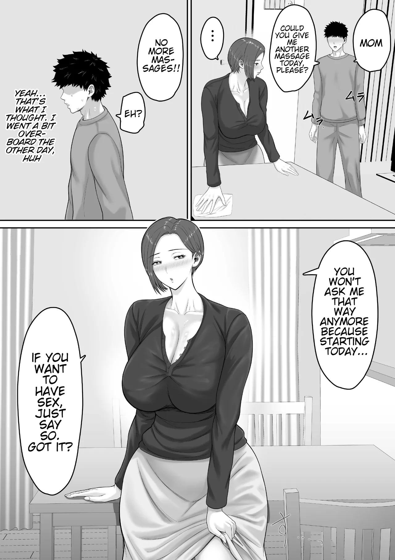 [Kuruto]The story of how my seriously huge-breasted police sergeant mom milked my dick with her pussy.[Waterkujo] Page 51